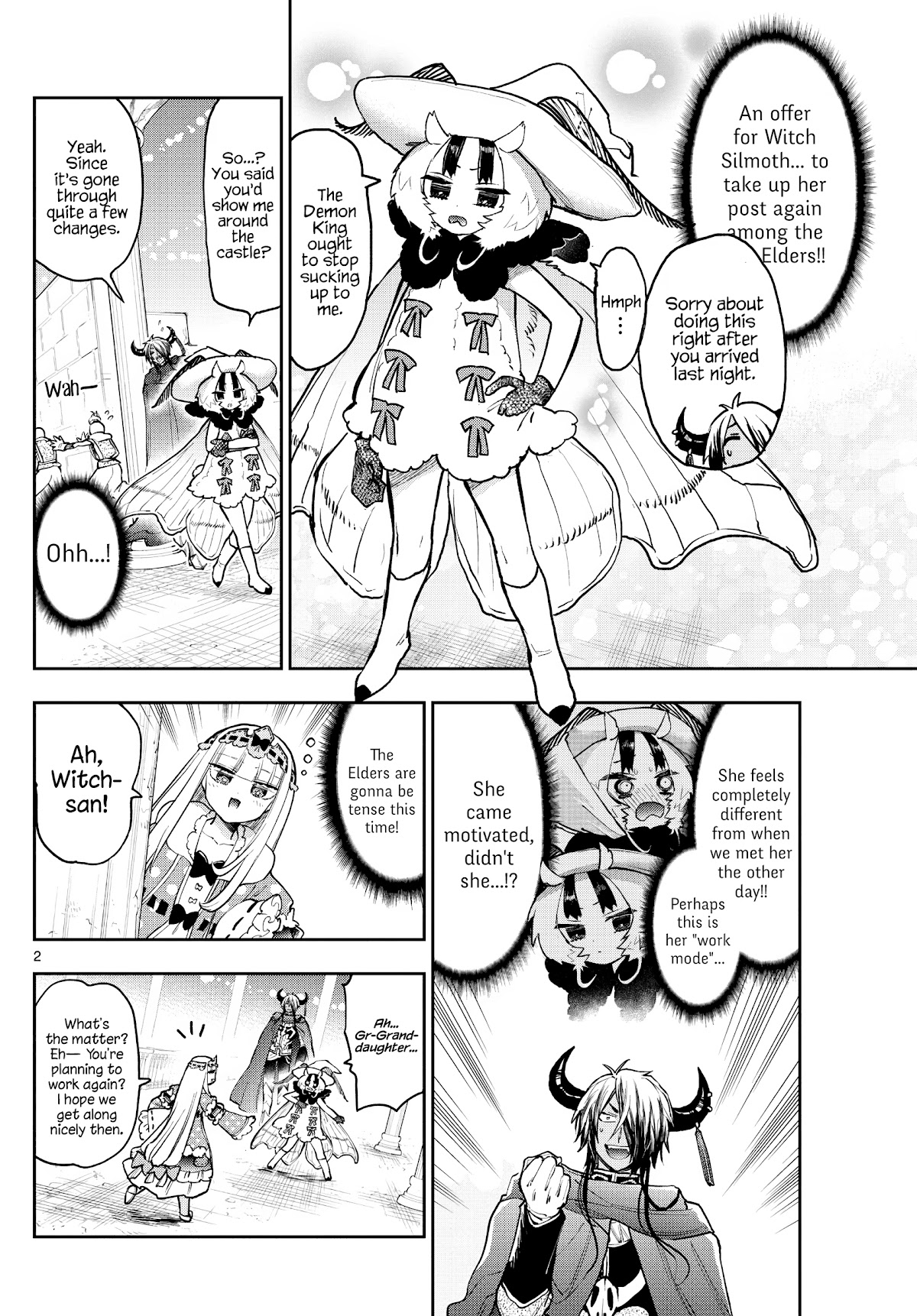 Maou-jou de Oyasumi Chapter 275 page 2 - Chapter 275: Who is the Witch Here!?