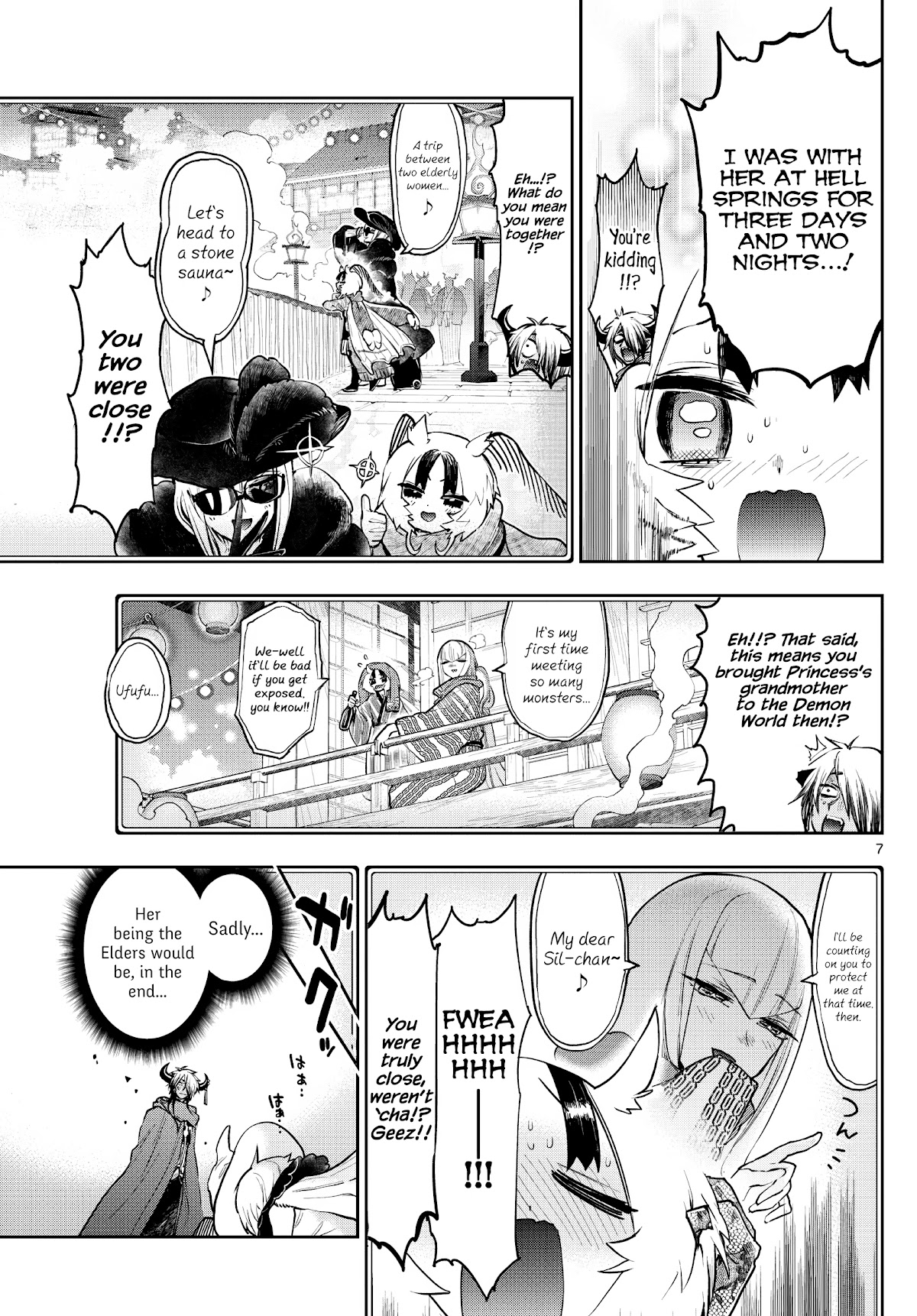 Maou-jou de Oyasumi Chapter 275 page 7 - Chapter 275: Who is the Witch Here!?