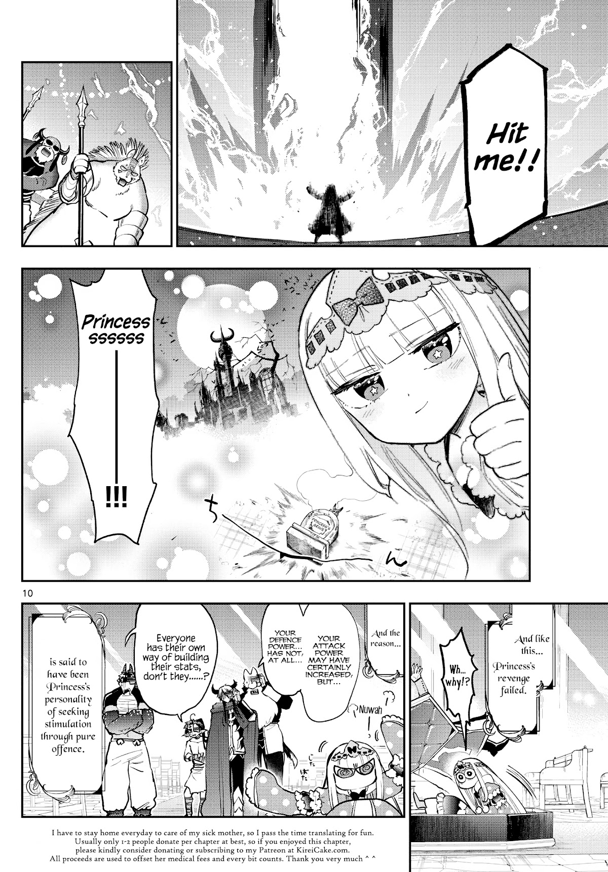 Maou-jou de Oyasumi Chapter 276 page 10 - Chapter 276: Princess Rapidly Developed