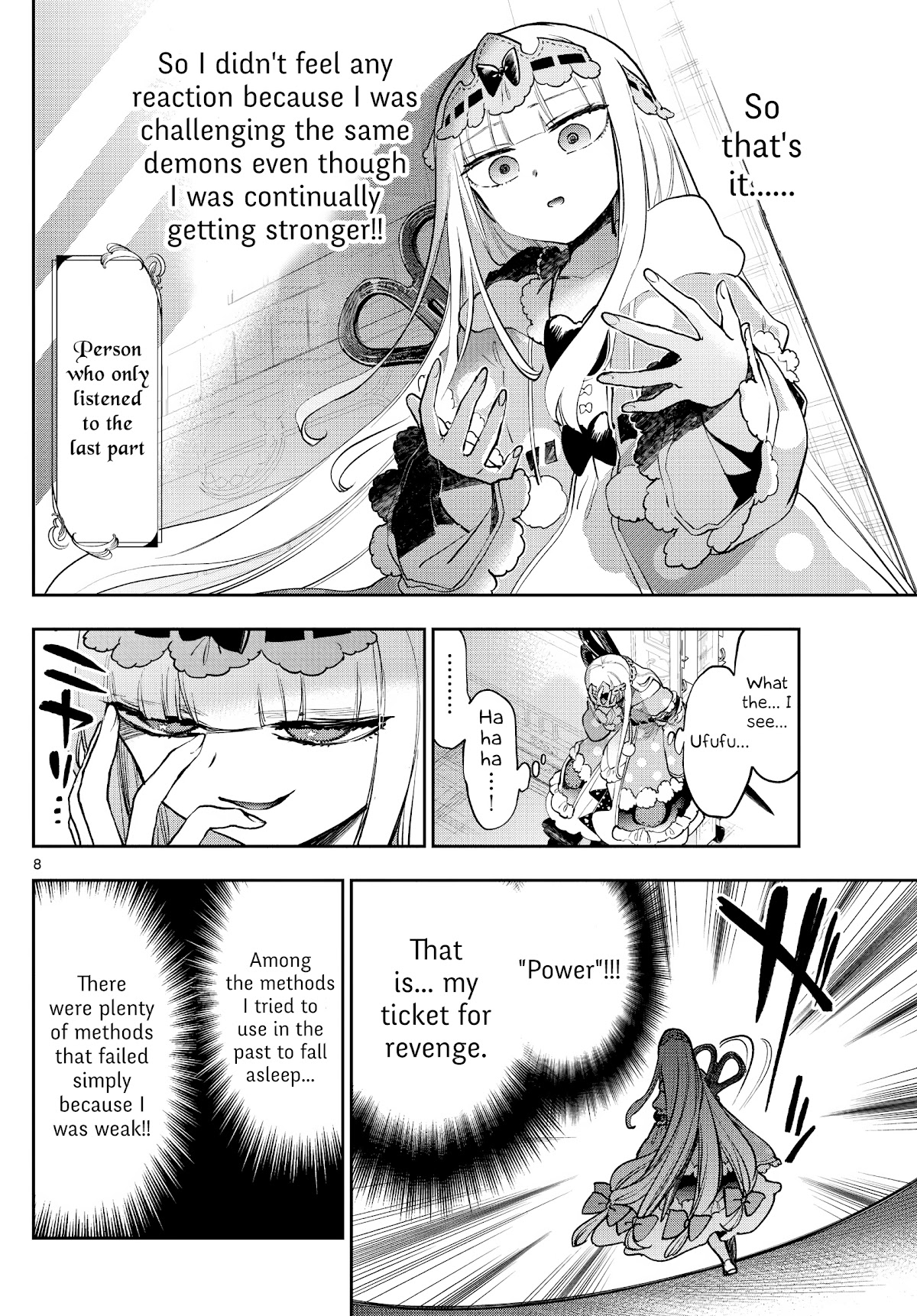 Maou-jou de Oyasumi Chapter 276 page 8 - Chapter 276: Princess Rapidly Developed