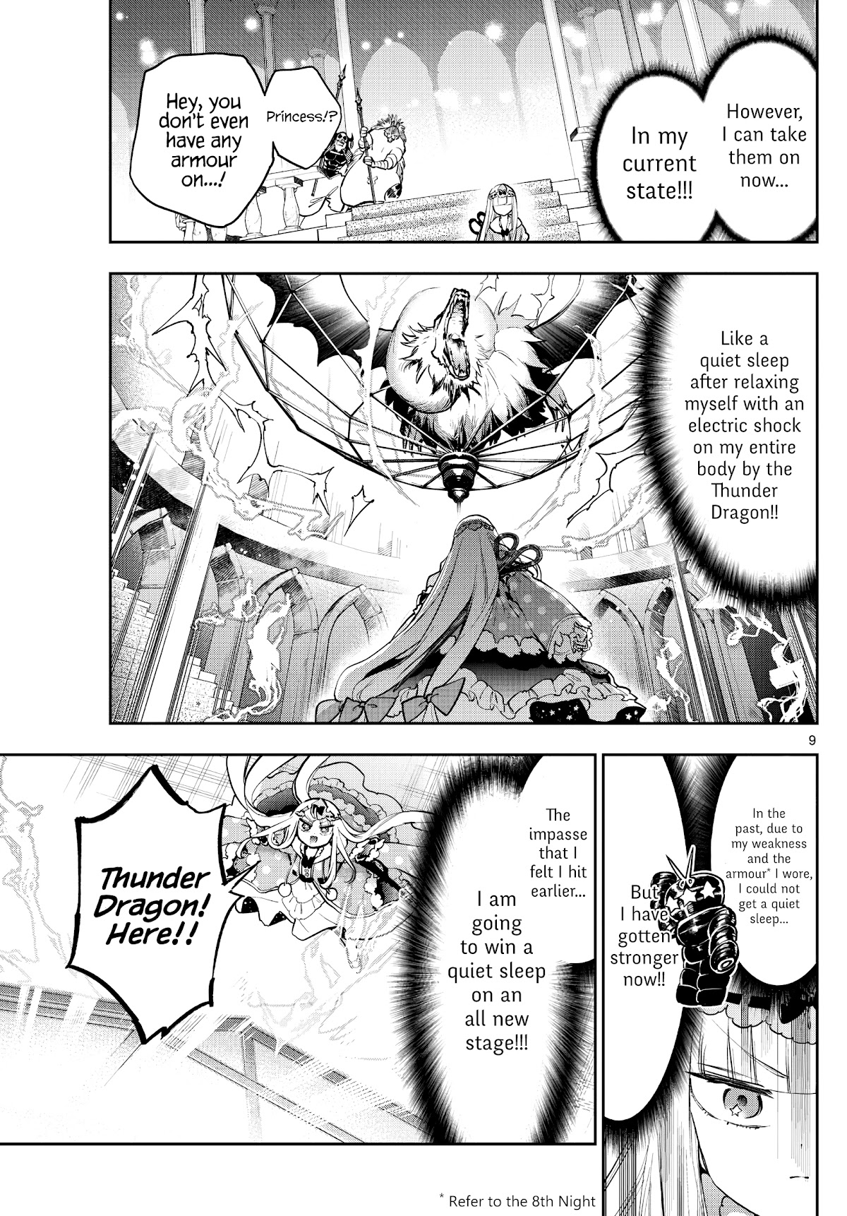 Maou-jou de Oyasumi Chapter 276 page 9 - Chapter 276: Princess Rapidly Developed