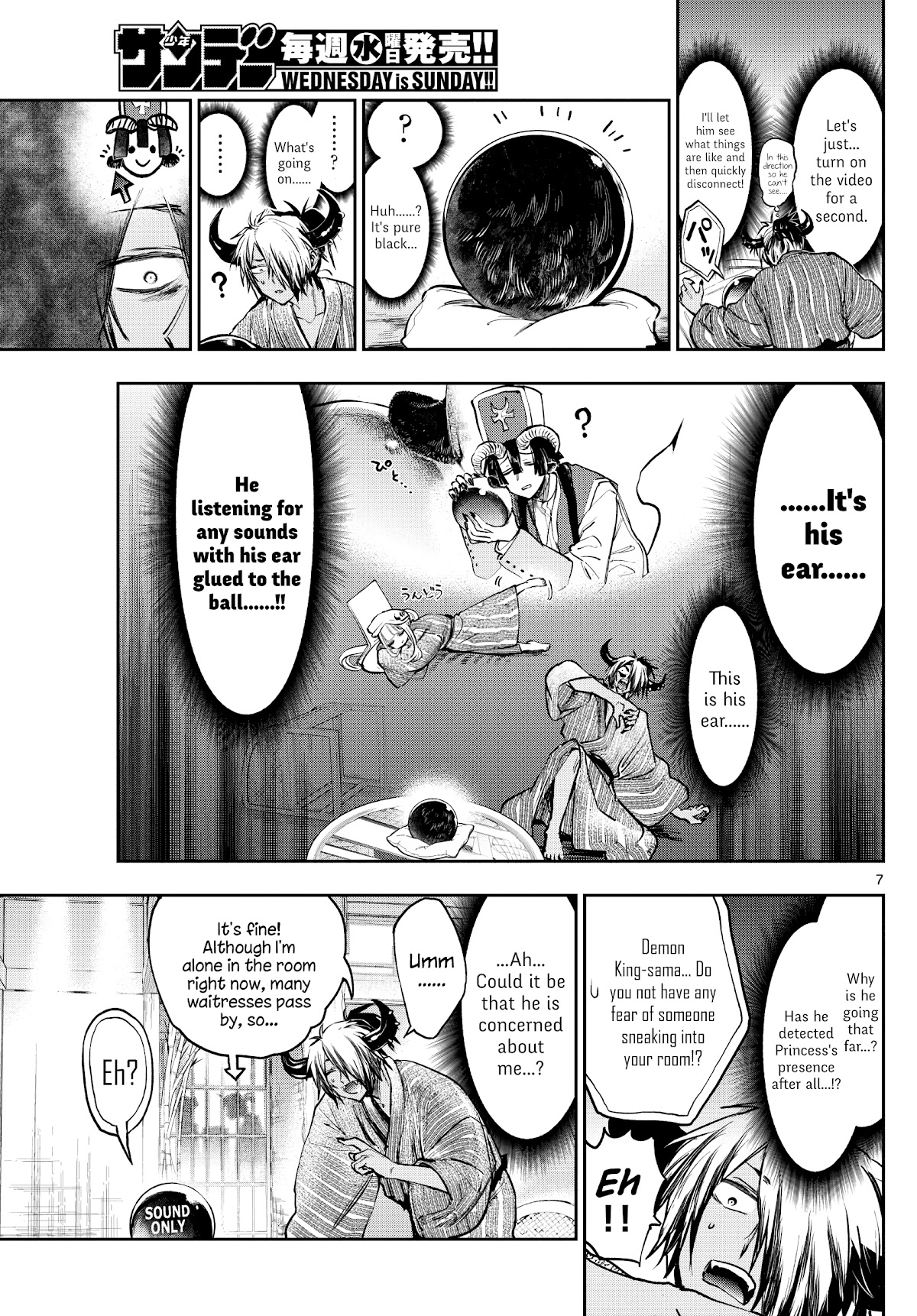 Maou-jou de Oyasumi Chapter 277 page 7 - Chapter 277: If Only Princess Weren't Here