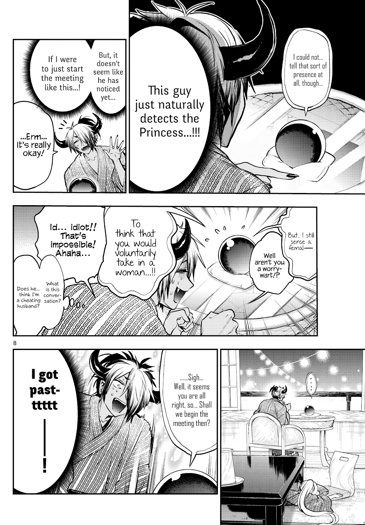 Maou-jou de Oyasumi Chapter 277 page 8 - Chapter 277: If Only Princess Weren't Here