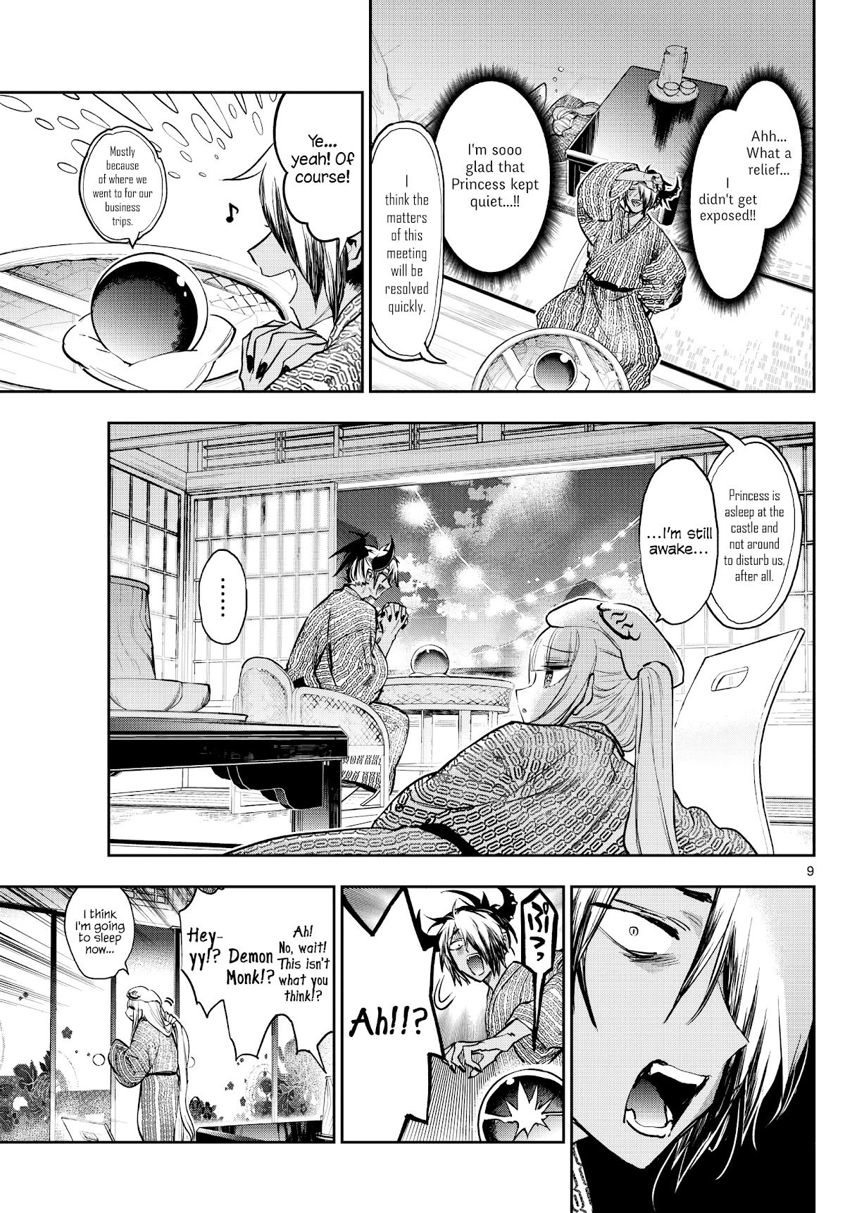 Maou-jou de Oyasumi Chapter 277 page 9 - Chapter 277: If Only Princess Weren't Here