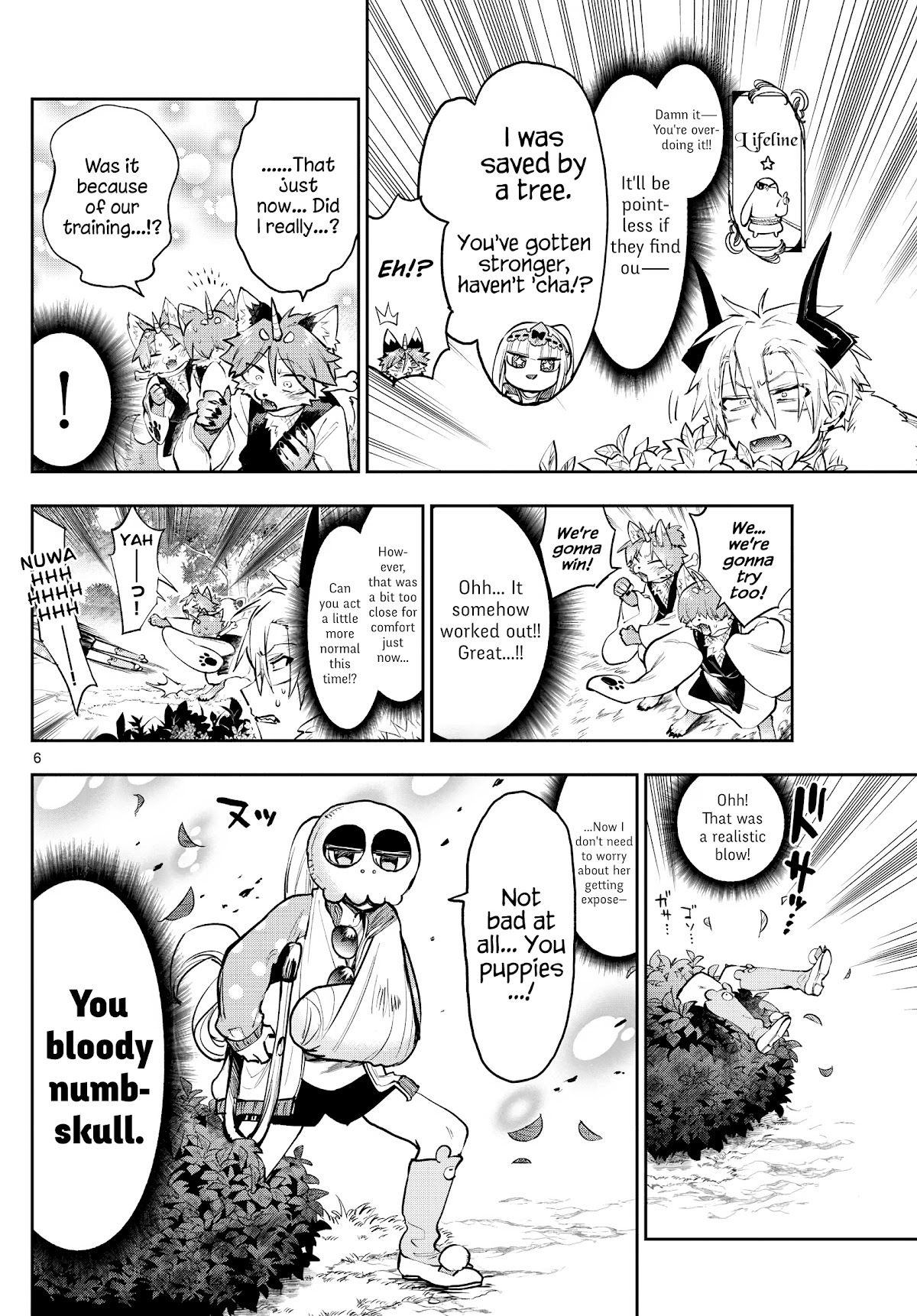 Maou-jou de Oyasumi Chapter 278 page 6 - Chapter 278: Little Dogs VS Weirdo