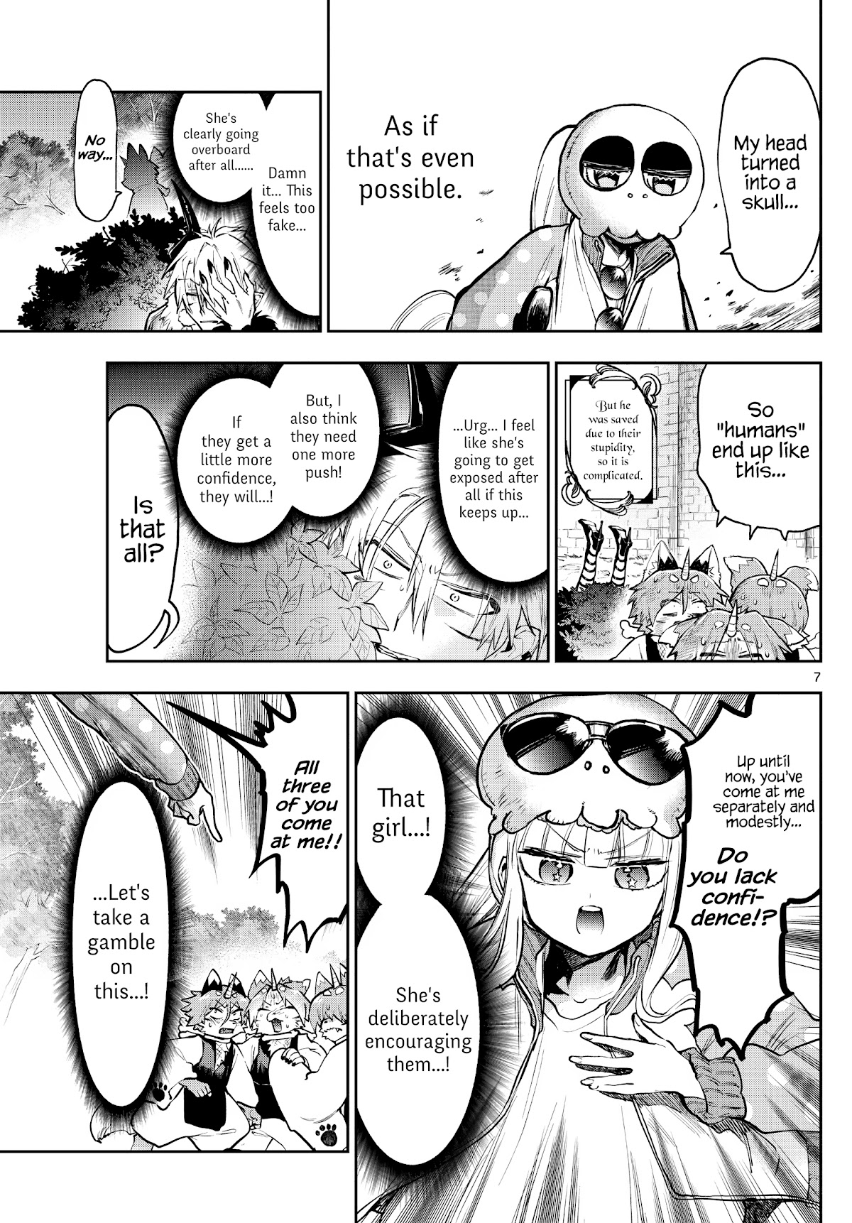 Maou-jou de Oyasumi Chapter 278 page 7 - Chapter 278: Little Dogs VS Weirdo