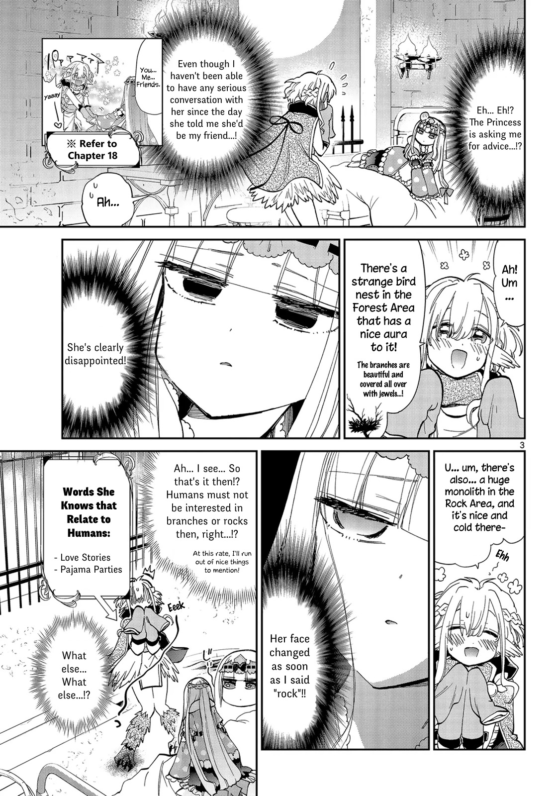 Maou-jou de Oyasumi Chapter 28 page 3 - Chapter 28: Totally Fluffy Futon Taxi