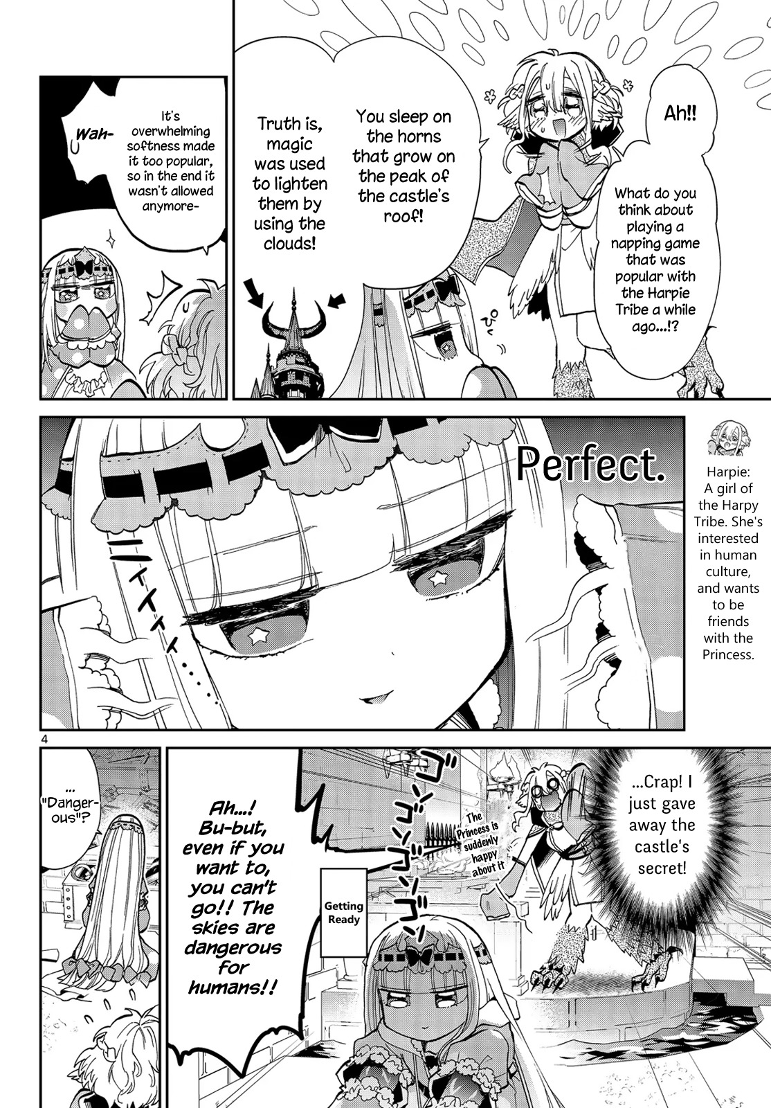 Maou-jou de Oyasumi Chapter 28 page 4 - Chapter 28: Totally Fluffy Futon Taxi