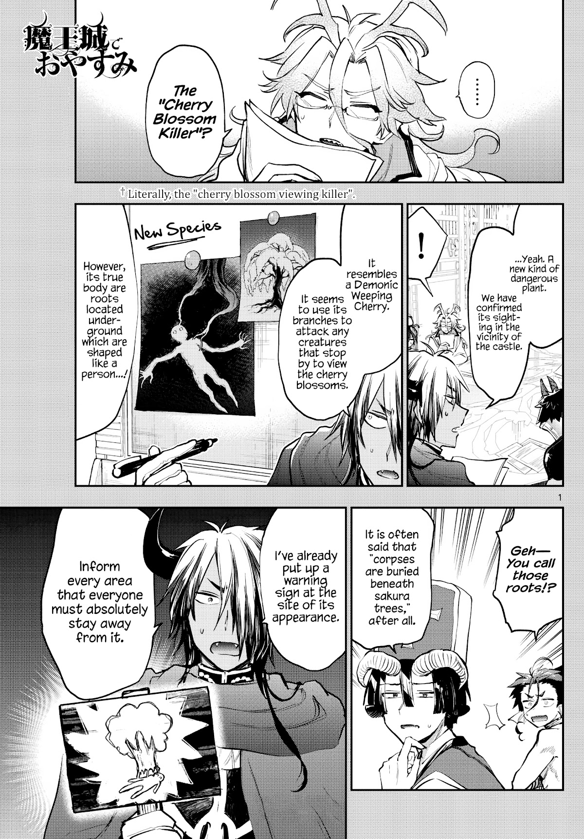 Maou-jou de Oyasumi Chapter 280 page 1 - Chapter 280: Something That Isn't a Corpse Was Buried