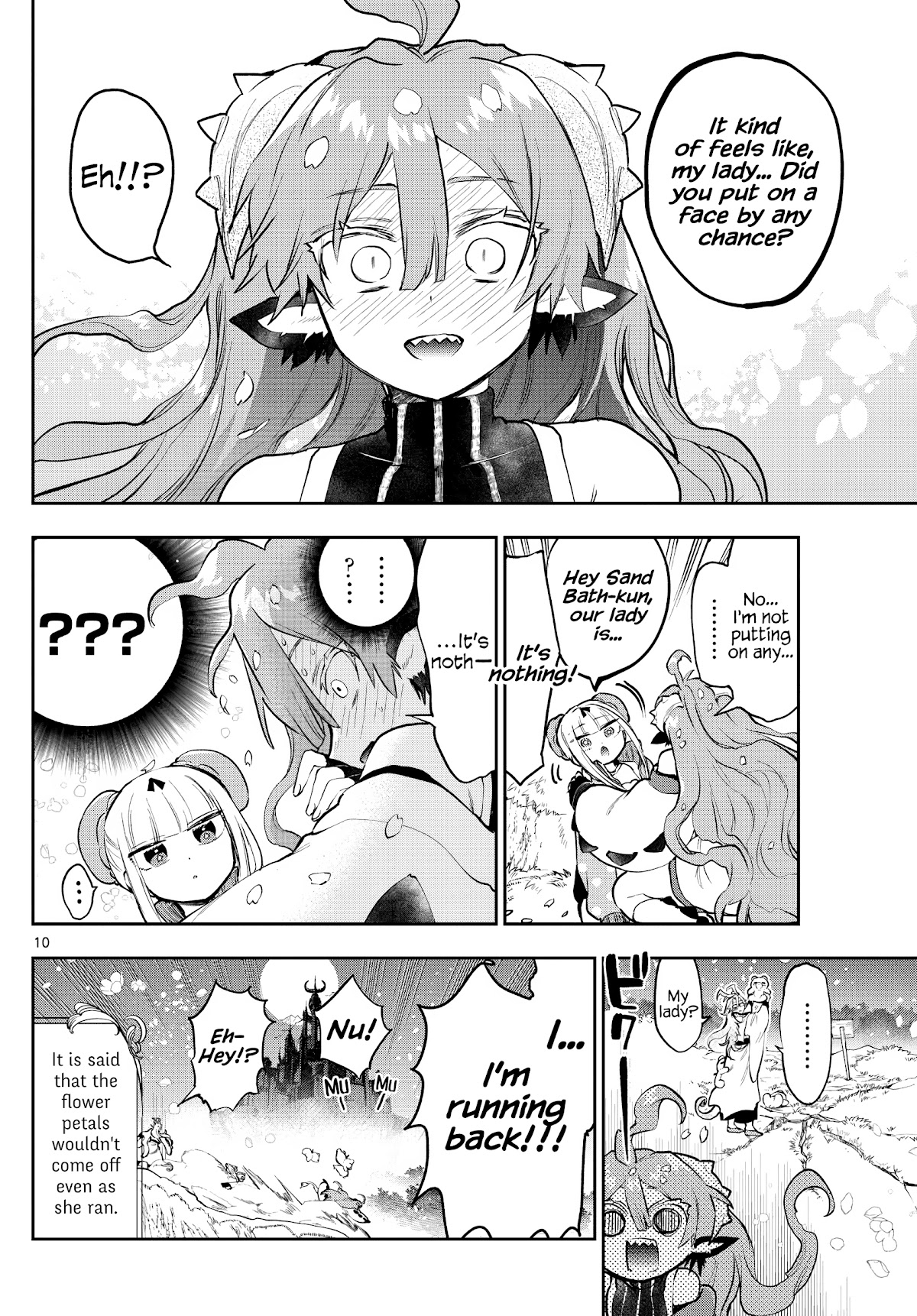 Maou-jou de Oyasumi Chapter 280 page 10 - Chapter 280: Something That Isn't a Corpse Was Buried