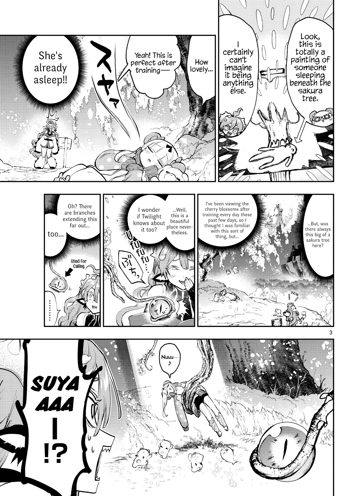 Maou-jou de Oyasumi Chapter 280 page 3 - Chapter 280: Something That Isn't a Corpse Was Buried