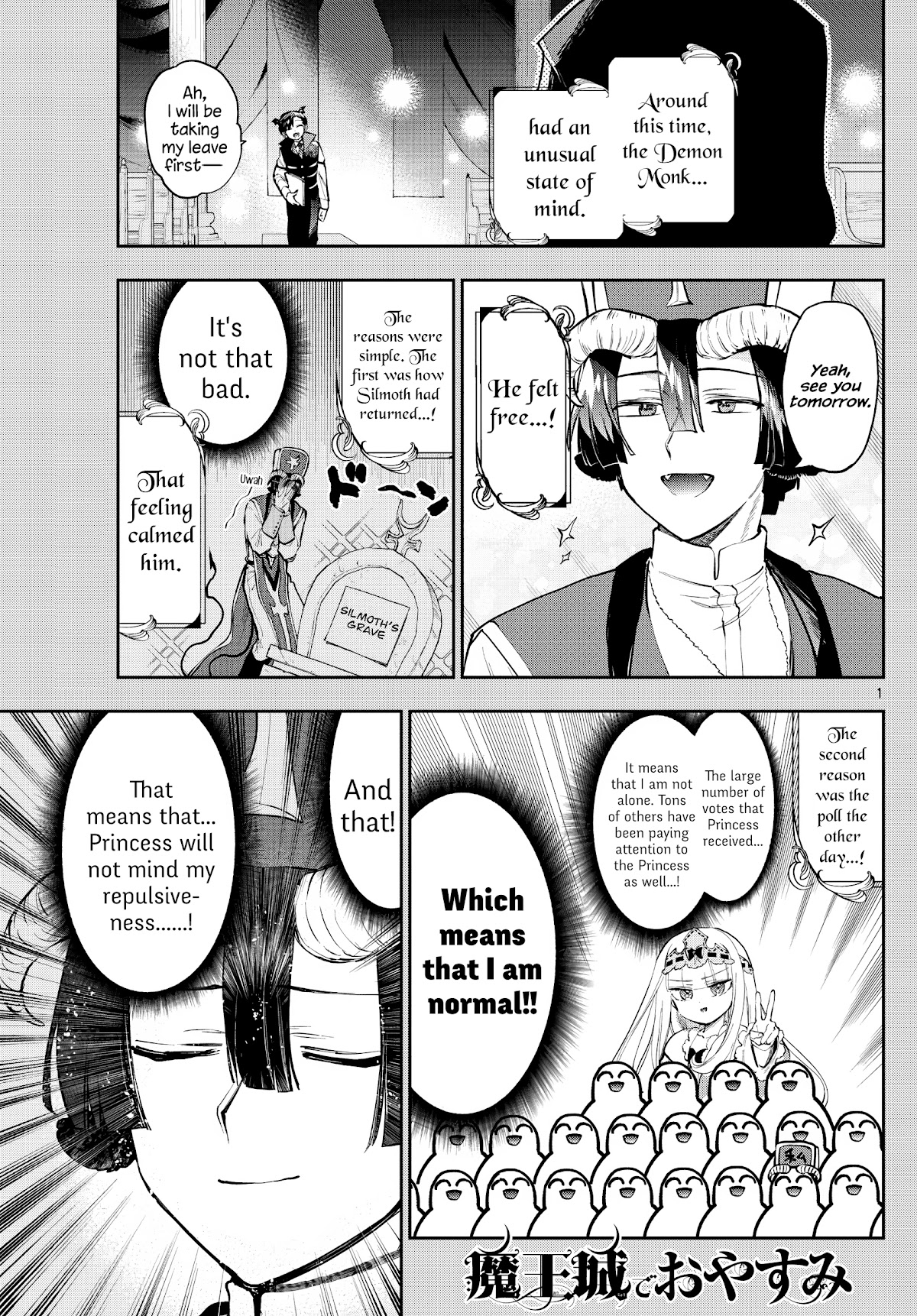 Maou-jou de Oyasumi Chapter 281 page 1 - Chapter 281: A Visiting Idol