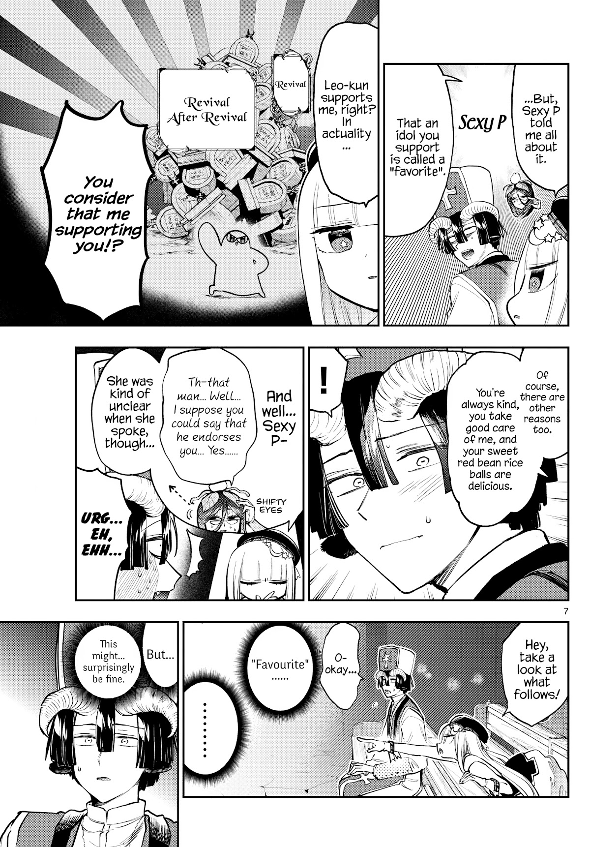 Maou-jou de Oyasumi Chapter 281 page 7 - Chapter 281: A Visiting Idol