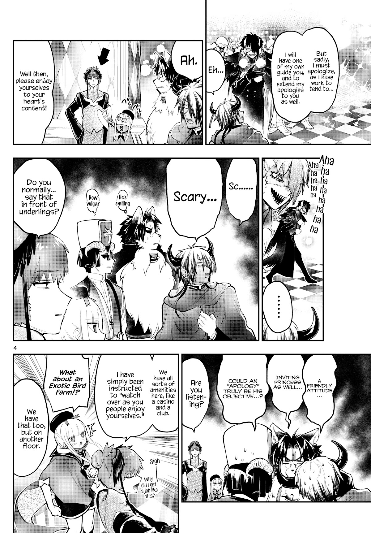 Maou-jou de Oyasumi Chapter 282 page 4 - Chapter 282: It Isn't A Trap! ♥ The Oriental Harpie Restaurant