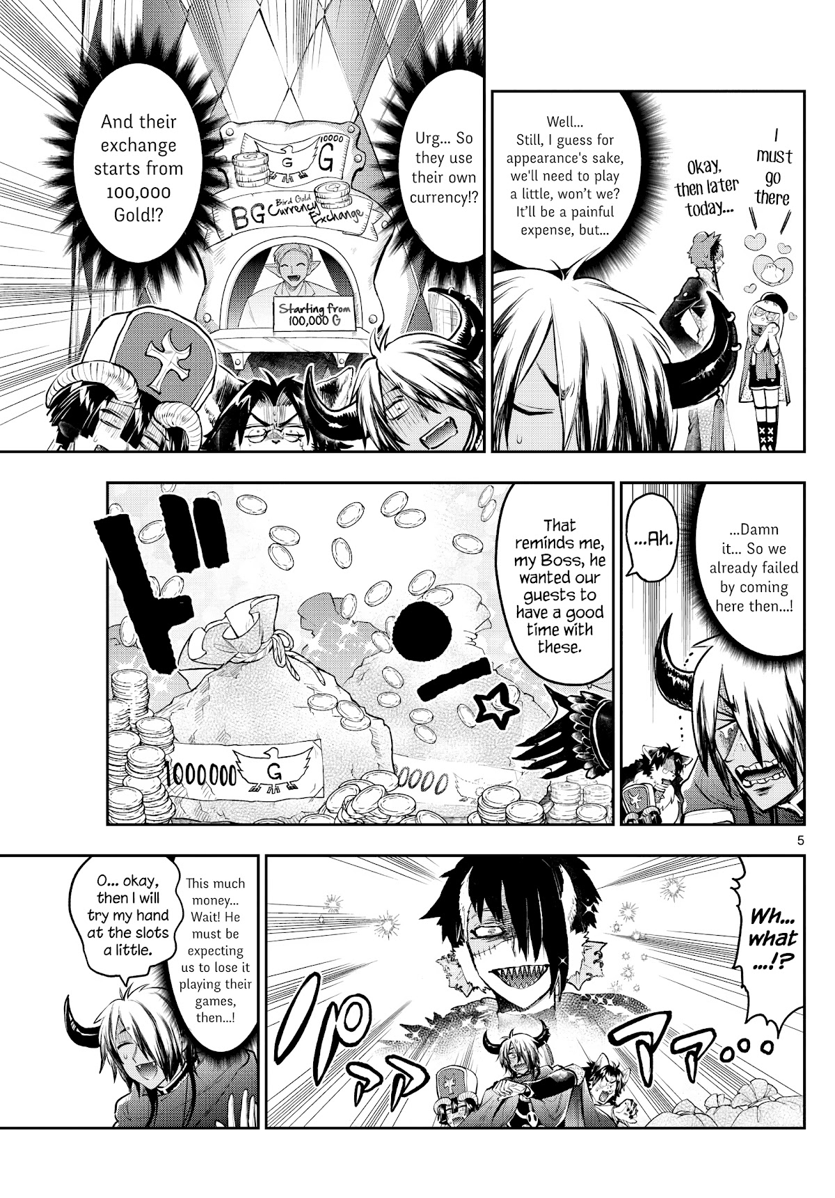Maou-jou de Oyasumi Chapter 282 page 5 - Chapter 282: It Isn't A Trap! ♥ The Oriental Harpie Restaurant