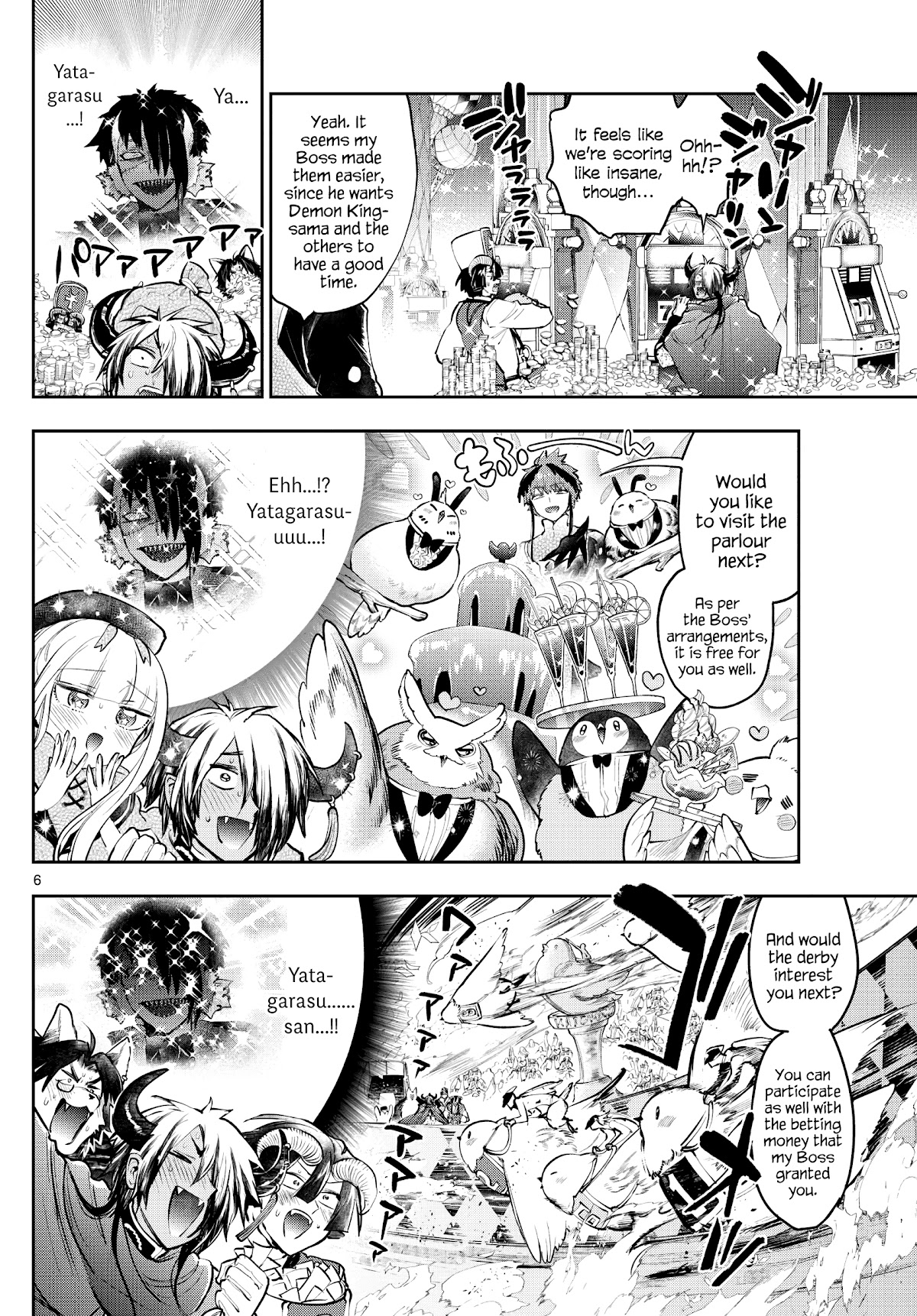 Maou-jou de Oyasumi Chapter 282 page 6 - Chapter 282: It Isn't A Trap! ♥ The Oriental Harpie Restaurant
