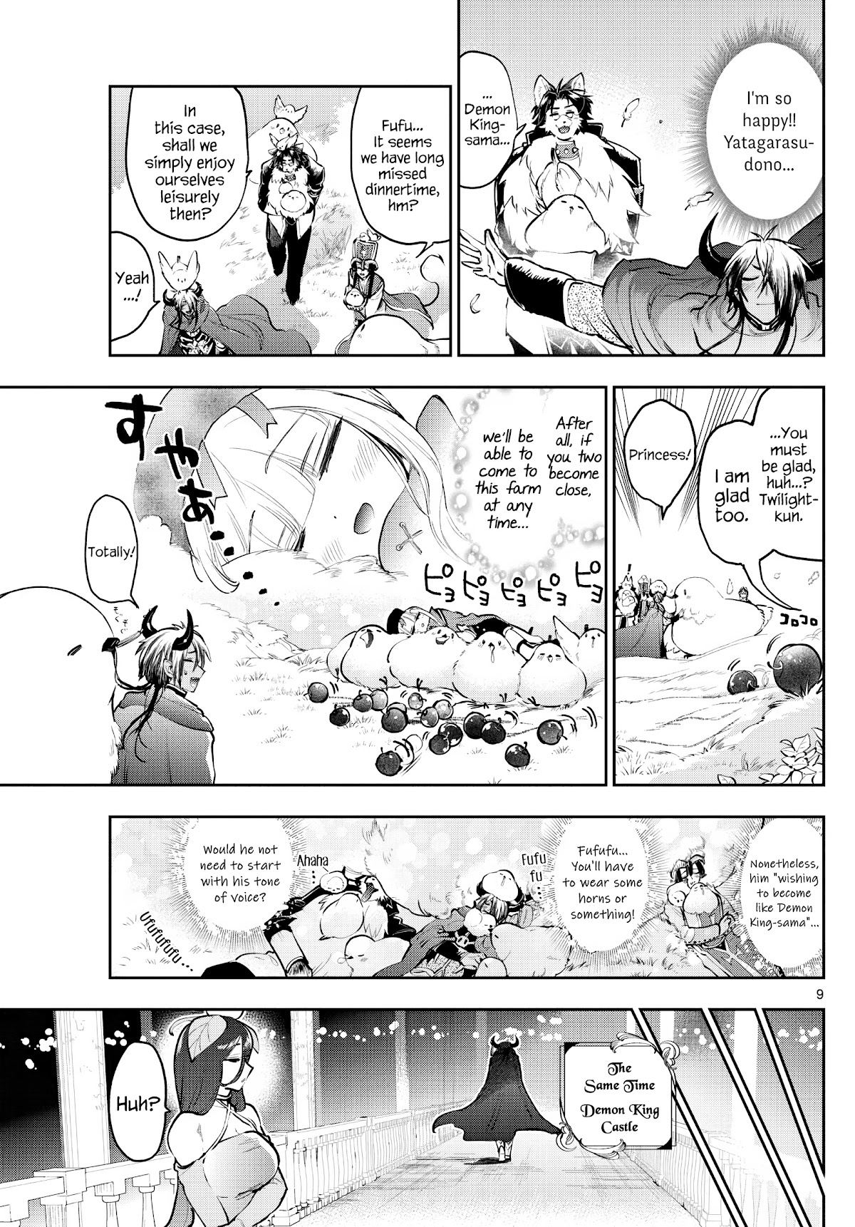 Maou-jou de Oyasumi Chapter 282 page 9 - Chapter 282: It Isn't A Trap! ♥ The Oriental Harpie Restaurant