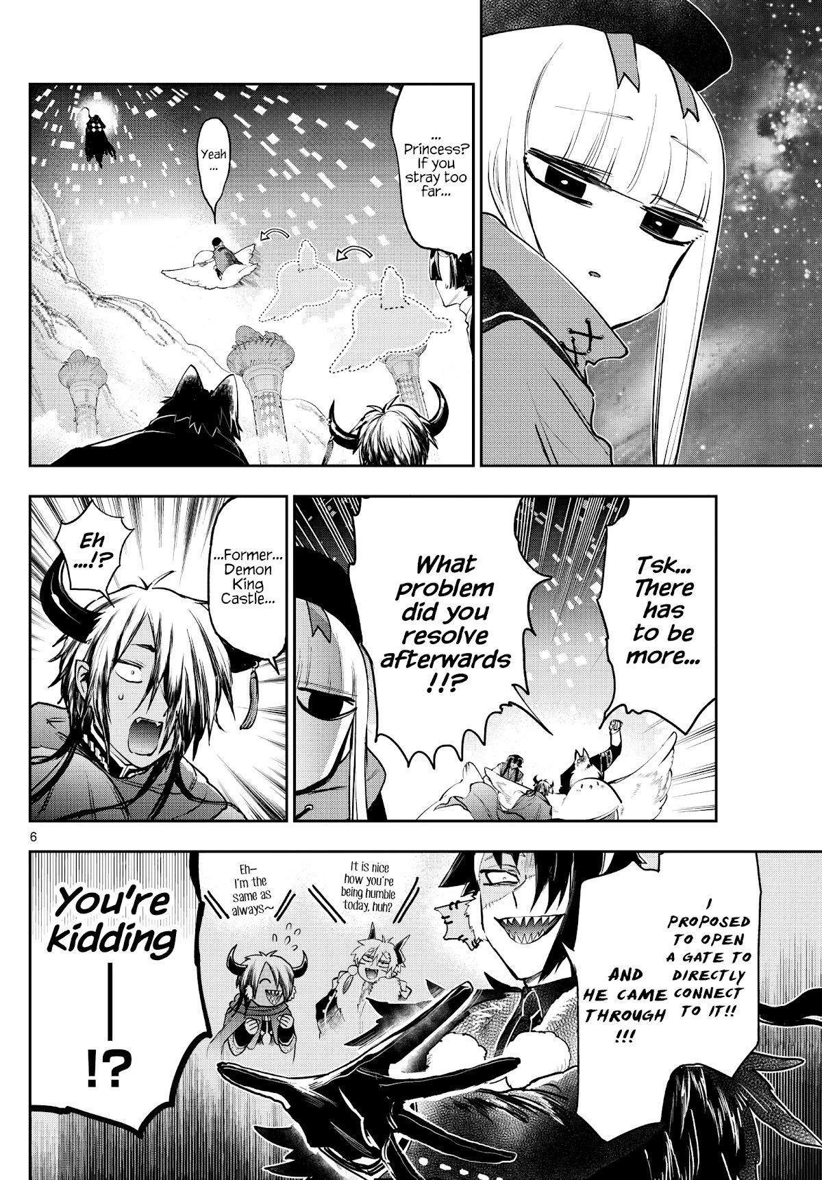 Maou-jou de Oyasumi Chapter 284 page 6 - Chapter 284: Disaster!, The Current State of Demon King Castle's Administration!!!