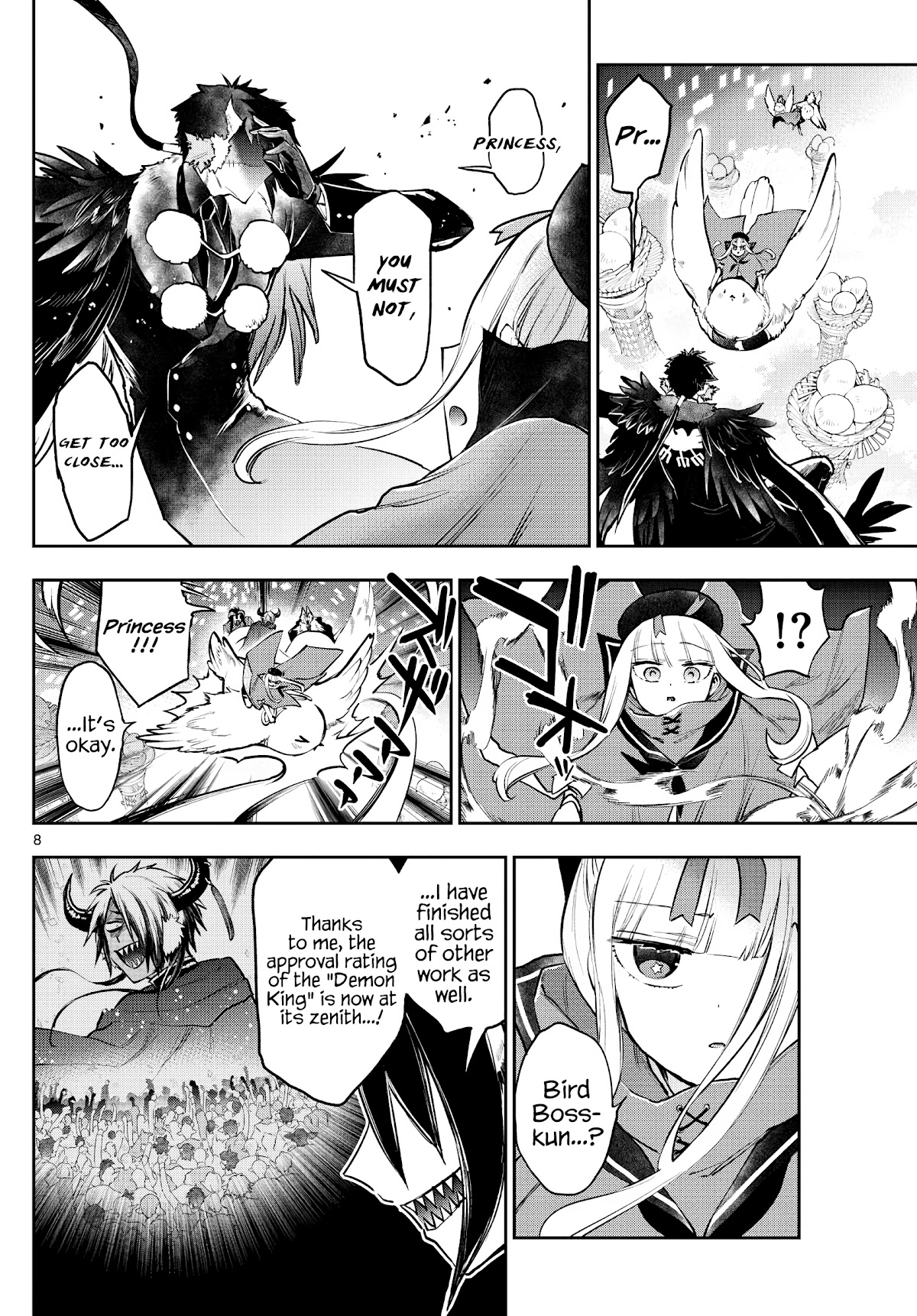 Maou-jou de Oyasumi Chapter 284 page 8 - Chapter 284: Disaster!, The Current State of Demon King Castle's Administration!!!