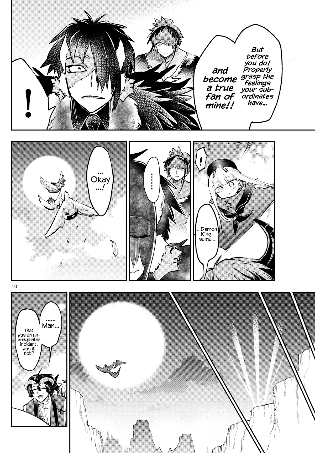 Maou-jou de Oyasumi Chapter 285 page 10 - Chapter 285: Boss Babies