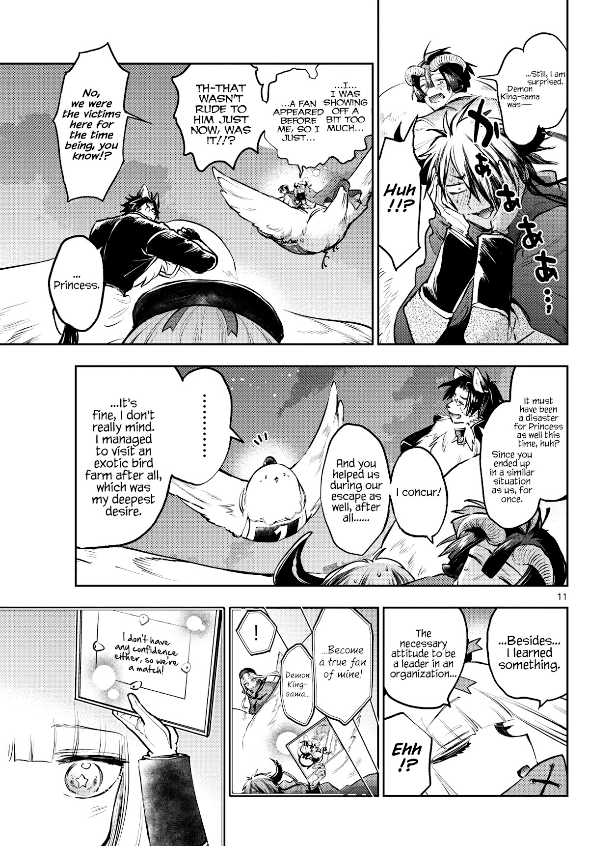 Maou-jou de Oyasumi Chapter 285 page 11 - Chapter 285: Boss Babies