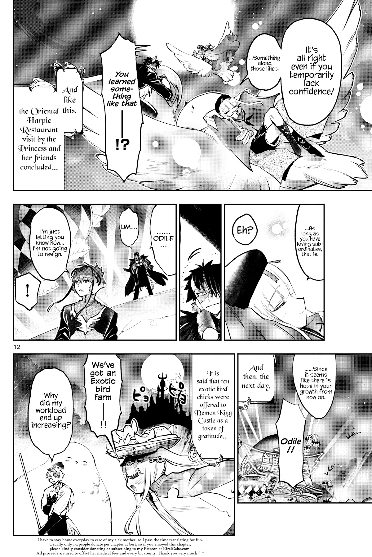 Maou-jou de Oyasumi Chapter 285 page 12 - Chapter 285: Boss Babies