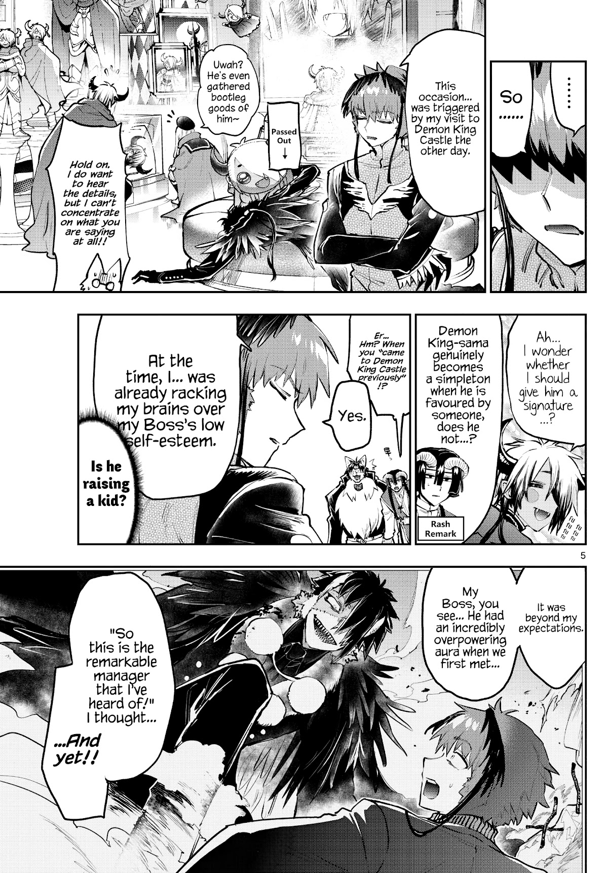 Maou-jou de Oyasumi Chapter 285 page 5 - Chapter 285: Boss Babies