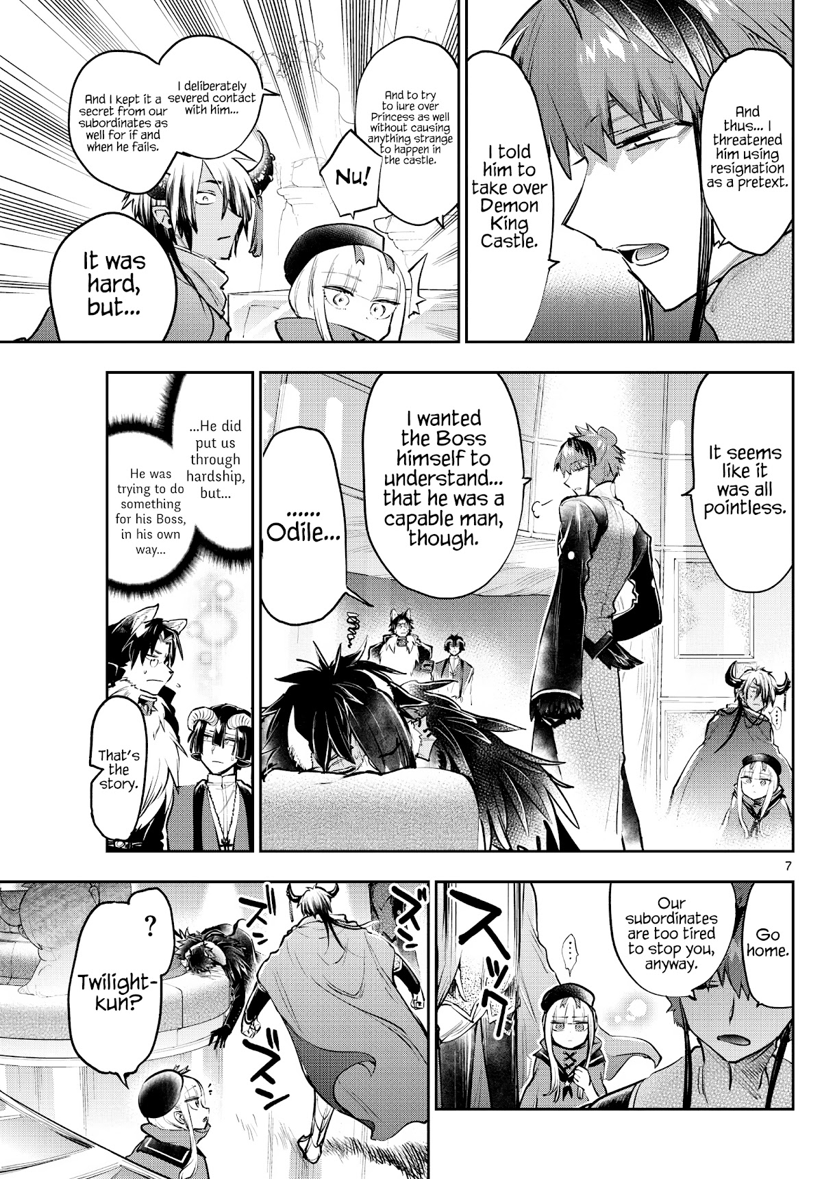 Maou-jou de Oyasumi Chapter 285 page 7 - Chapter 285: Boss Babies