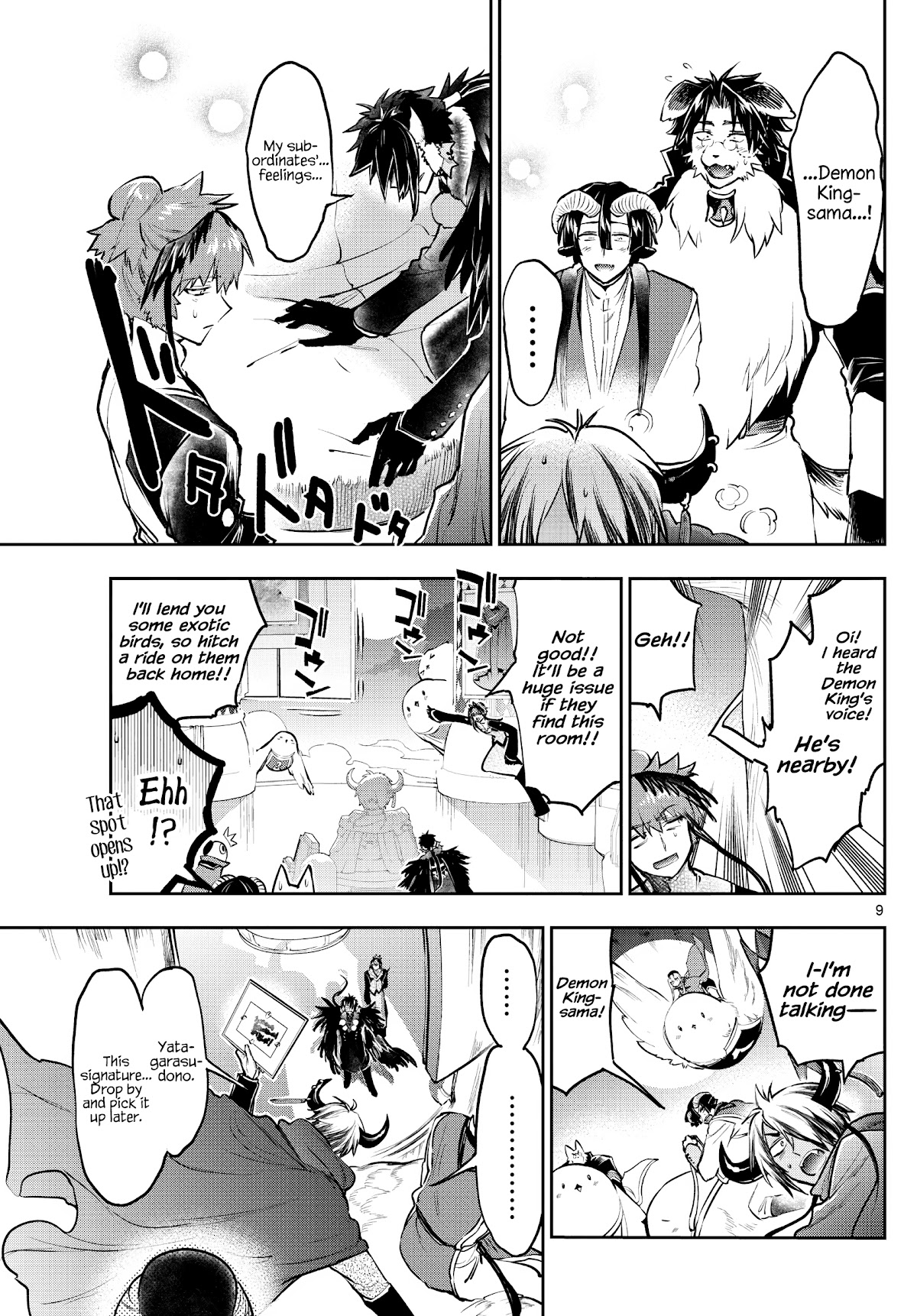 Maou-jou de Oyasumi Chapter 285 page 9 - Chapter 285: Boss Babies