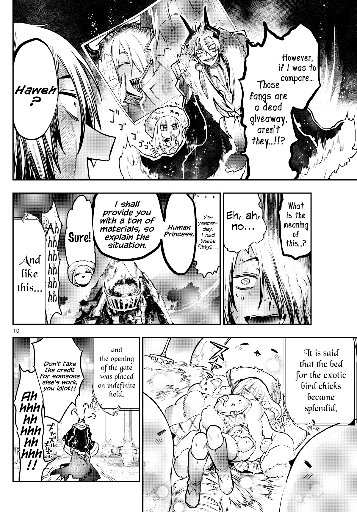 Maou-jou de Oyasumi Chapter 286 page 10 - Chapter 286: I Sometimes Want My Switch Covered