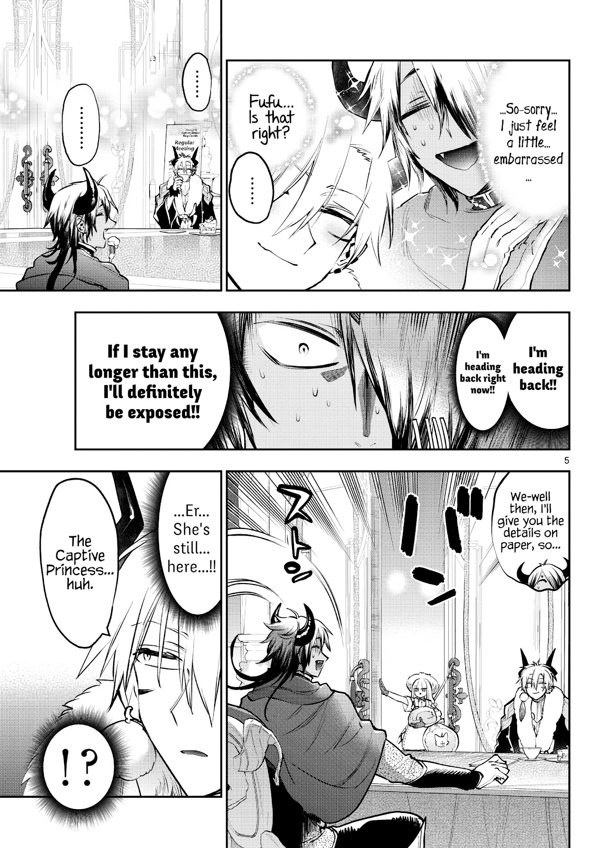 Maou-jou de Oyasumi Chapter 286 page 5 - Chapter 286: I Sometimes Want My Switch Covered