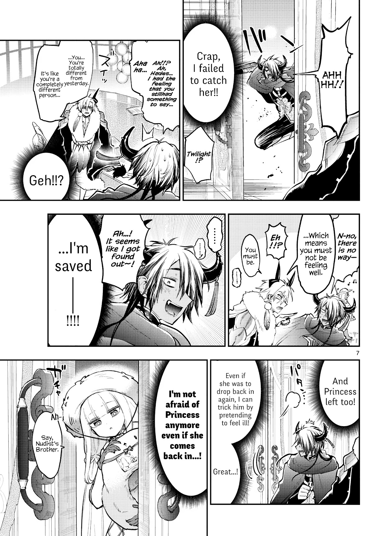 Maou-jou de Oyasumi Chapter 286 page 7 - Chapter 286: I Sometimes Want My Switch Covered