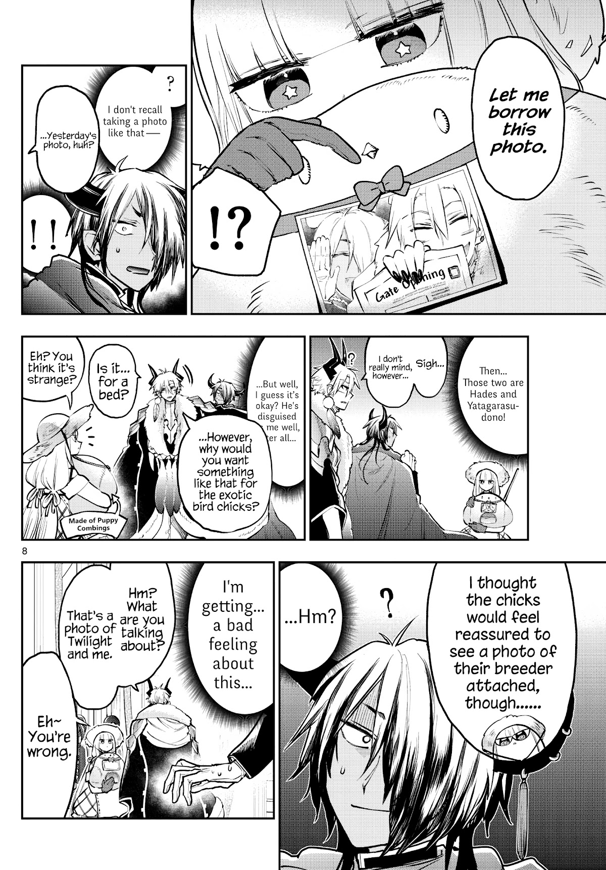 Maou-jou de Oyasumi Chapter 286 page 8 - Chapter 286: I Sometimes Want My Switch Covered