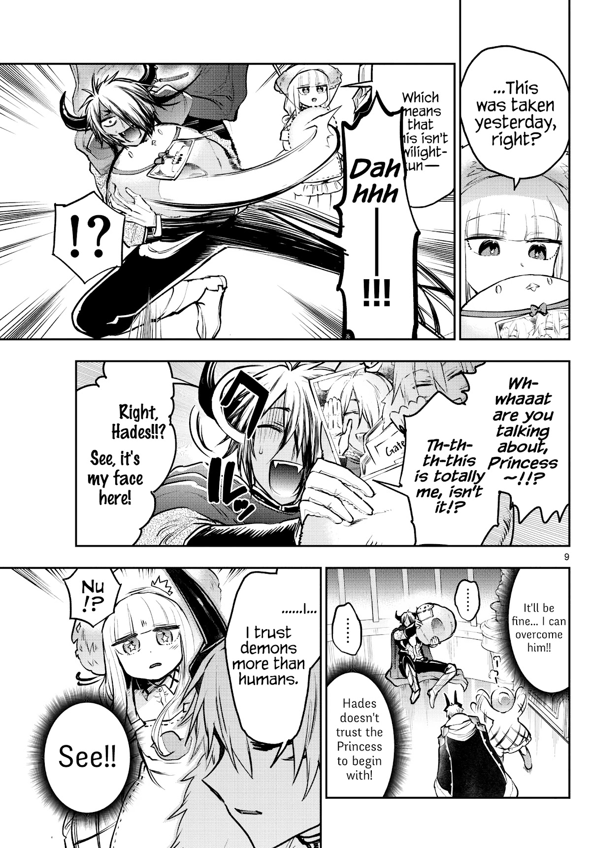 Maou-jou de Oyasumi Chapter 286 page 9 - Chapter 286: I Sometimes Want My Switch Covered