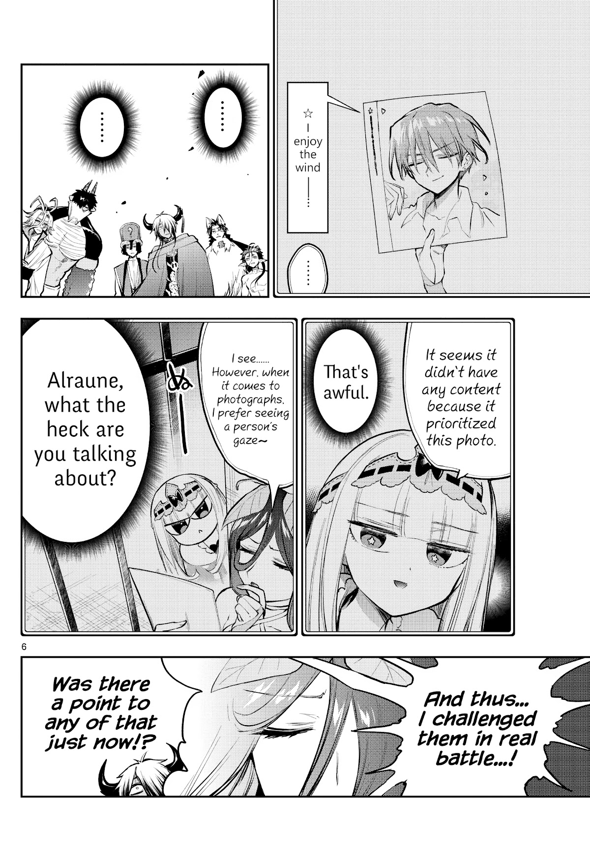 Maou-jou de Oyasumi Chapter 287 page 6 - Chapter 287: Alluring!! The Devilish Flower, Neo Alraune!!
