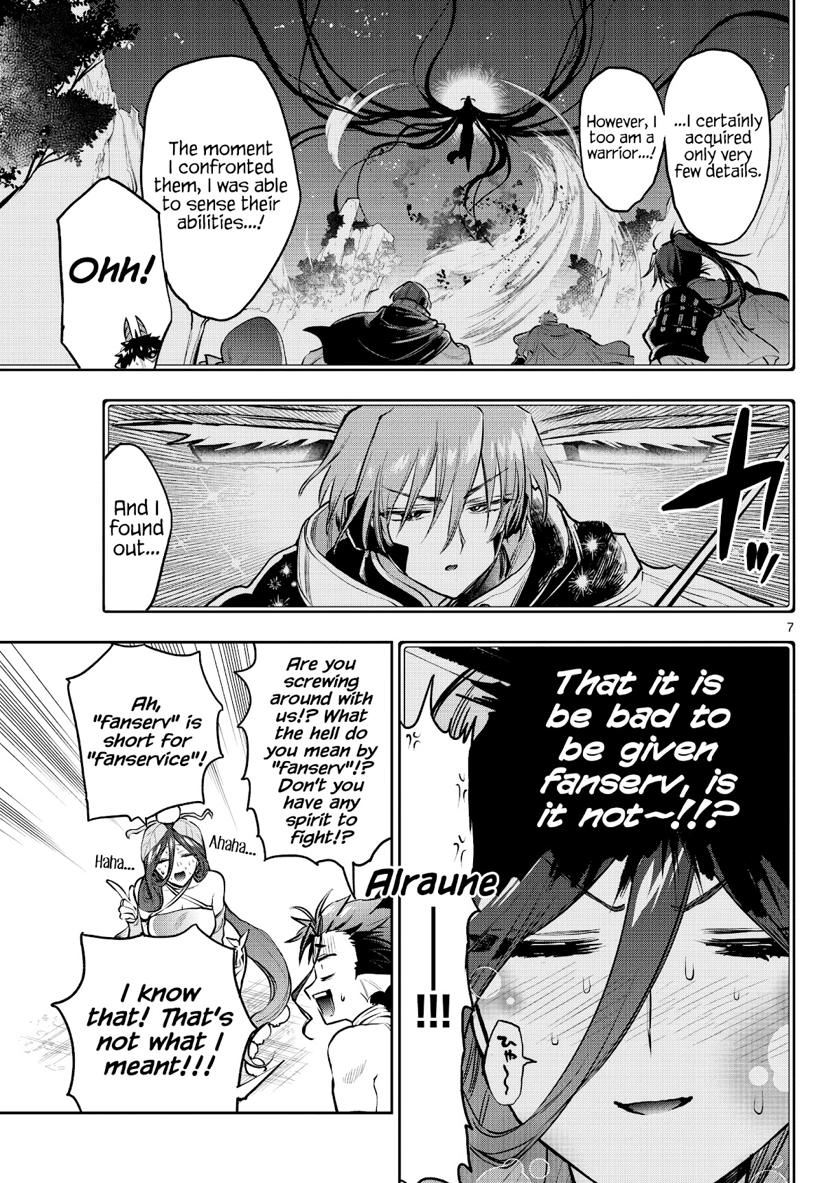 Maou-jou de Oyasumi Chapter 287 page 7 - Chapter 287: Alluring!! The Devilish Flower, Neo Alraune!!