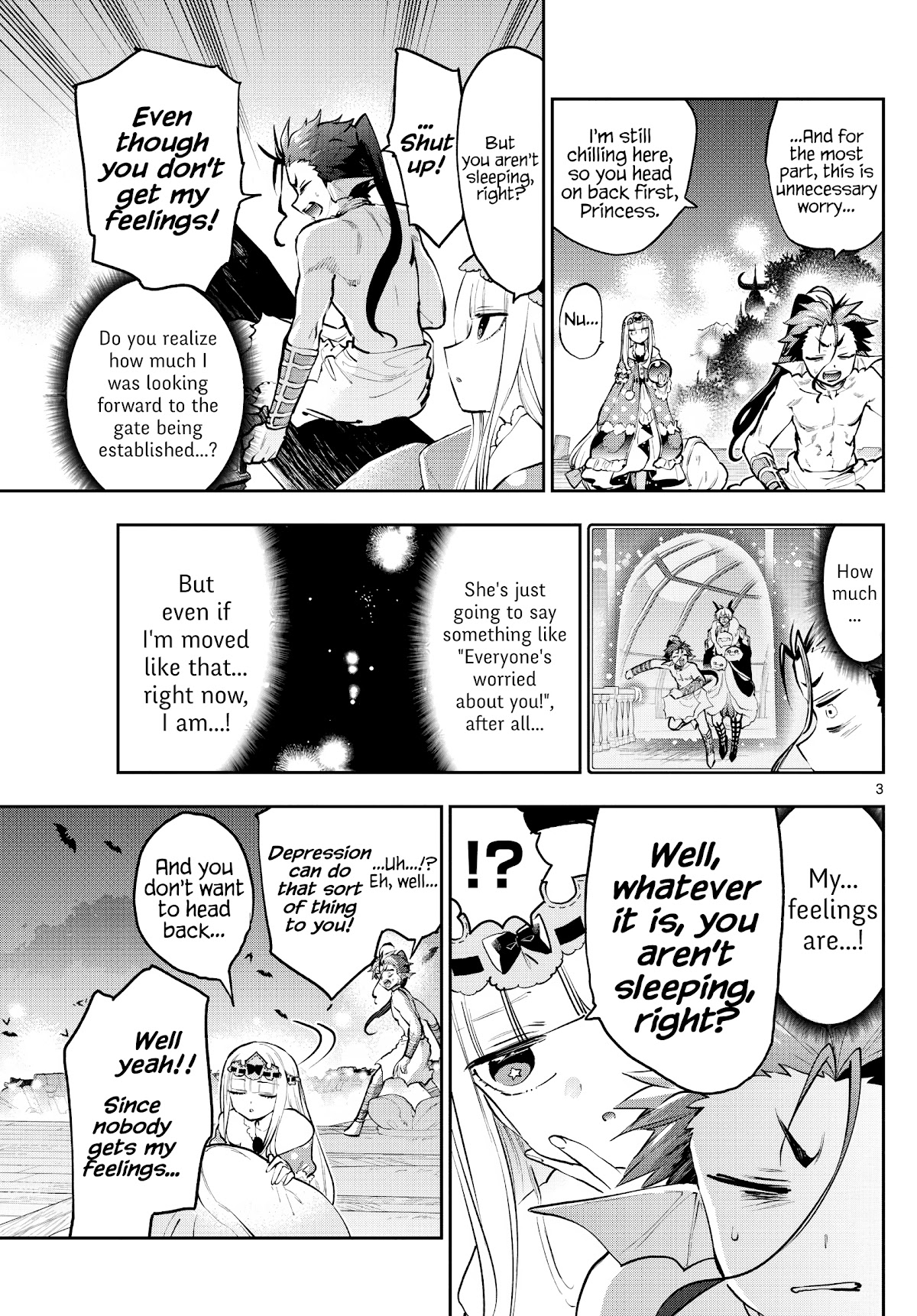 Maou-jou de Oyasumi Chapter 288 page 3 - Chapter 288: The Night Watch Princess