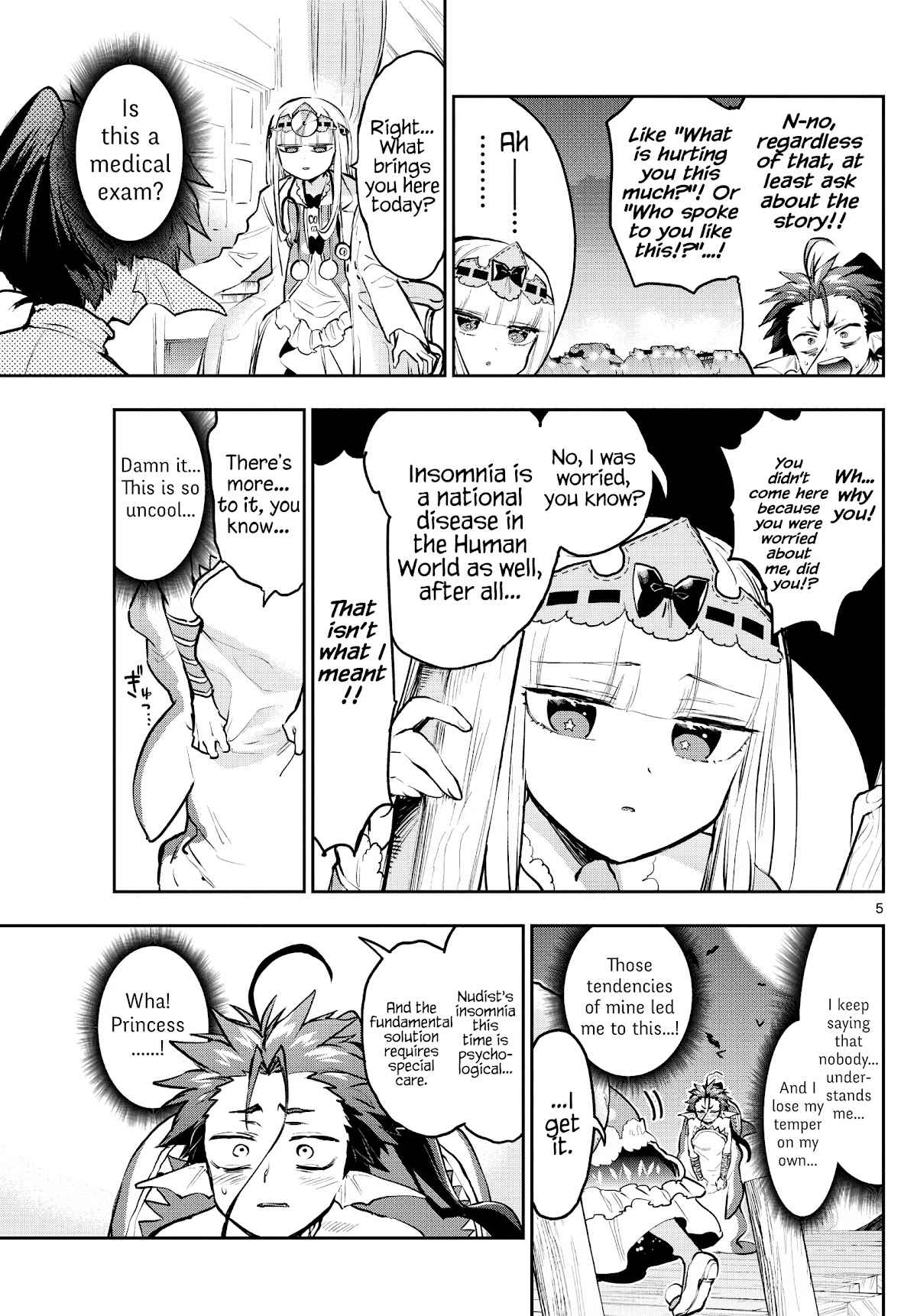 Maou-jou de Oyasumi Chapter 288 page 5 - Chapter 288: The Night Watch Princess