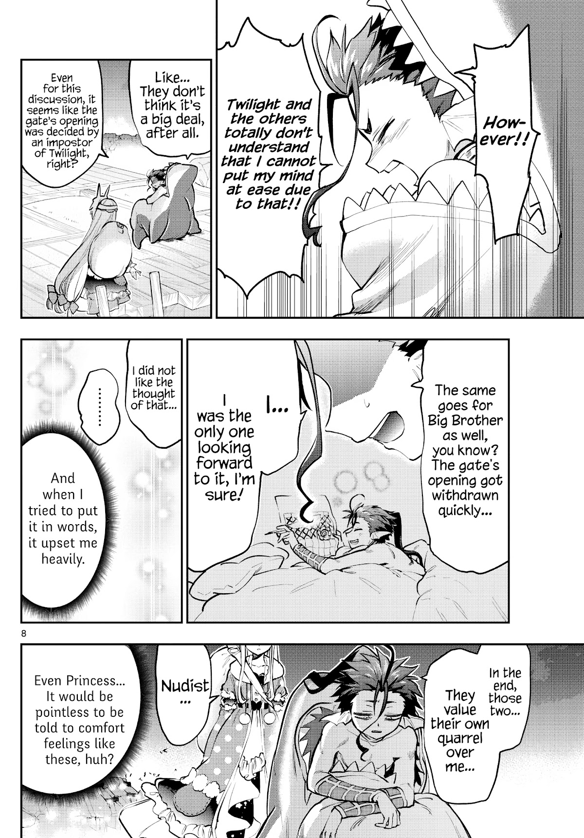 Maou-jou de Oyasumi Chapter 288 page 8 - Chapter 288: The Night Watch Princess