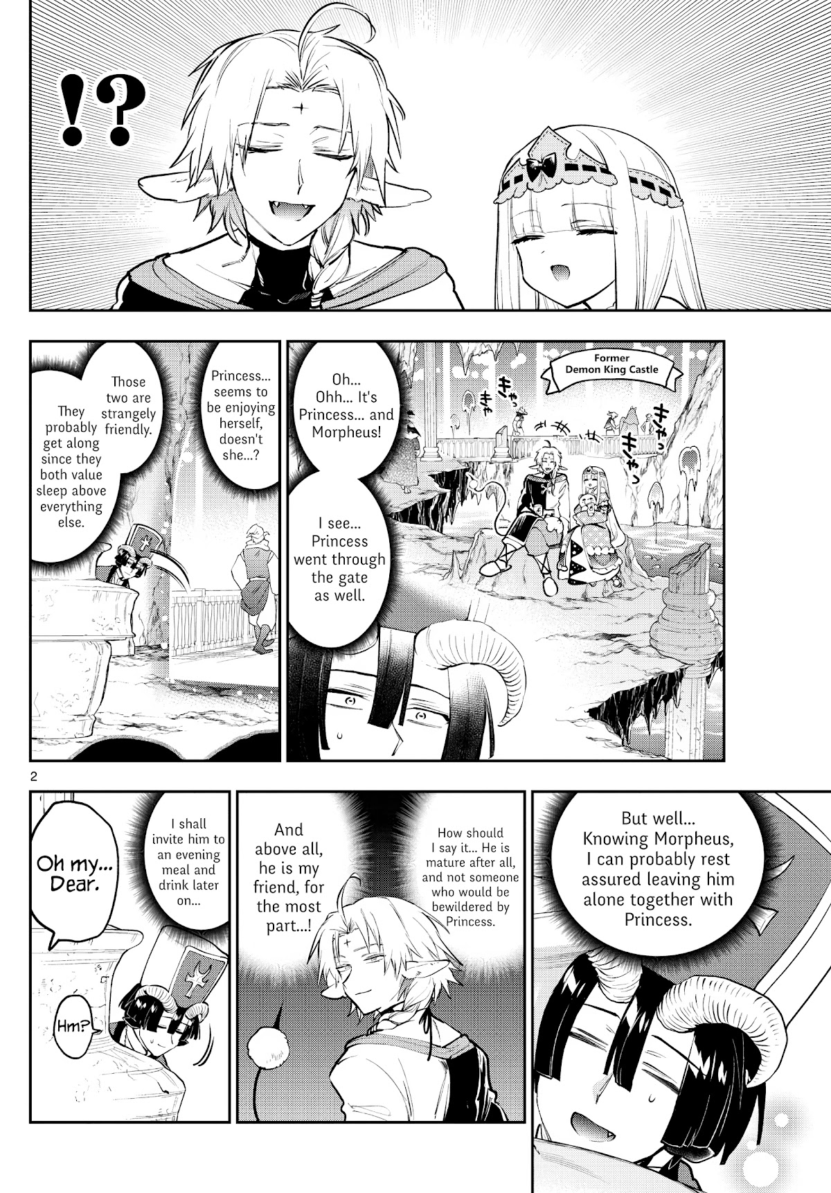 Maou-jou de Oyasumi Chapter 289 page 2 - Chapter 289: Don't Consider Me The Same As You