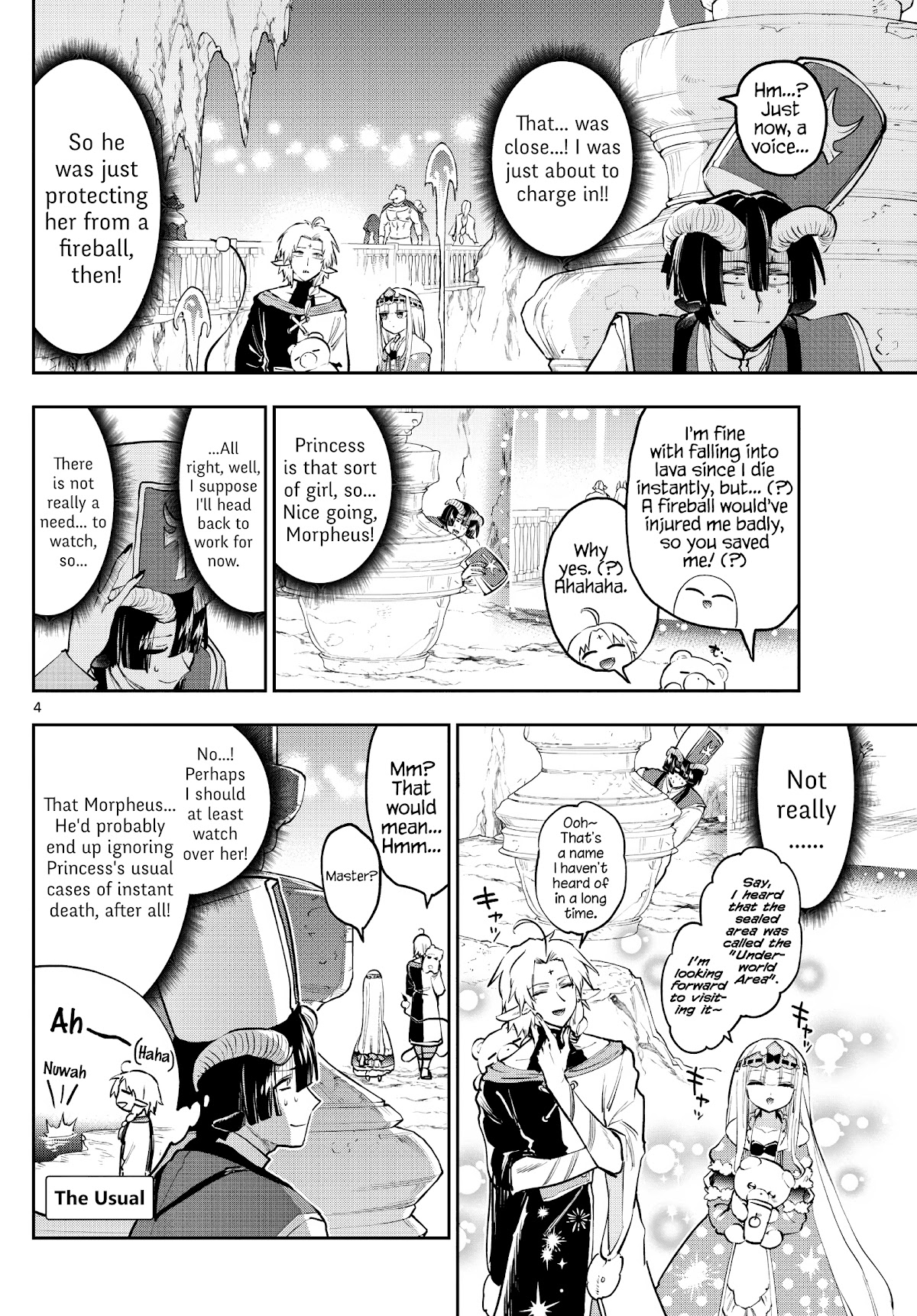 Maou-jou de Oyasumi Chapter 289 page 4 - Chapter 289: Don't Consider Me The Same As You
