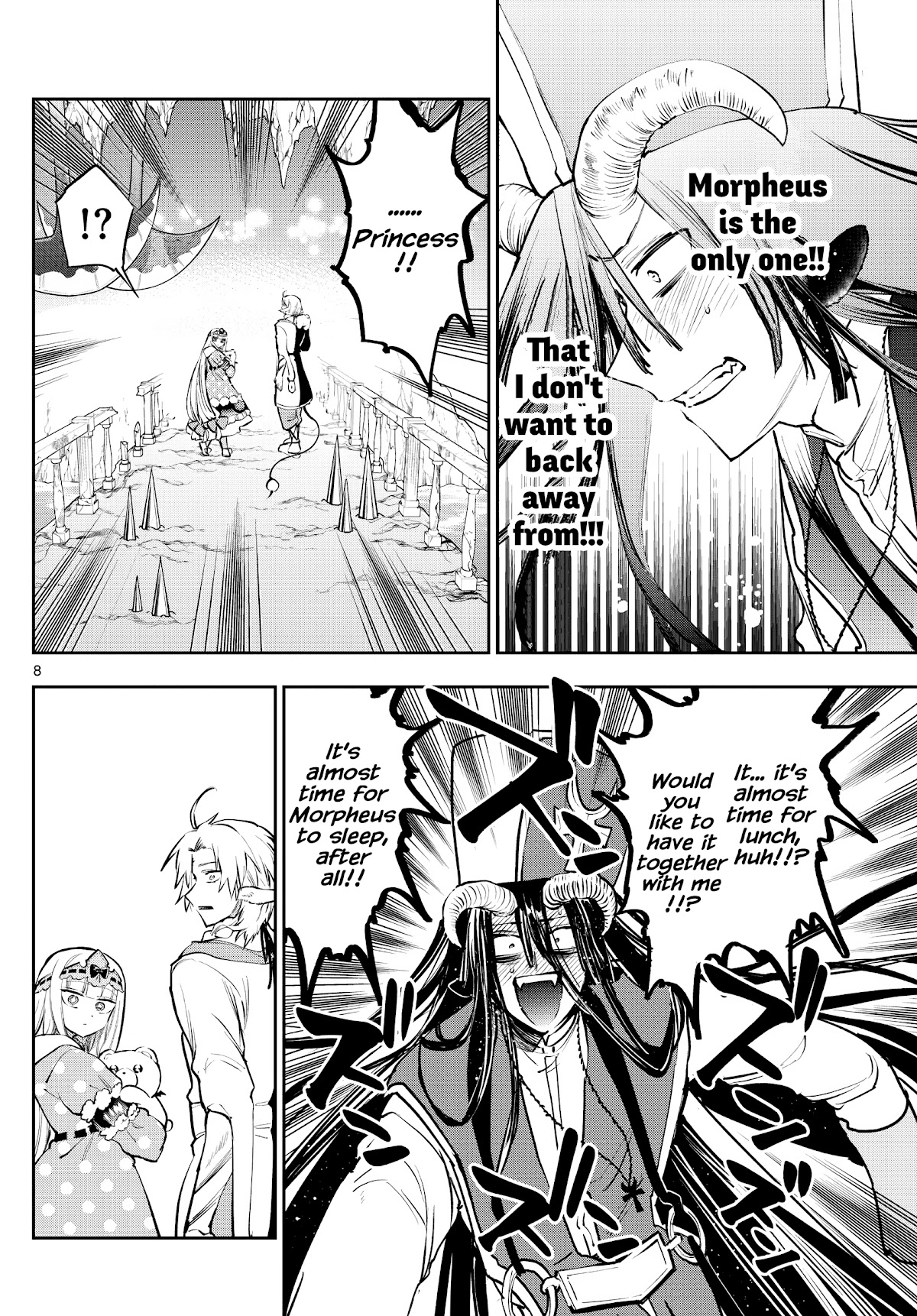 Maou-jou de Oyasumi Chapter 289 page 8 - Chapter 289: Don't Consider Me The Same As You