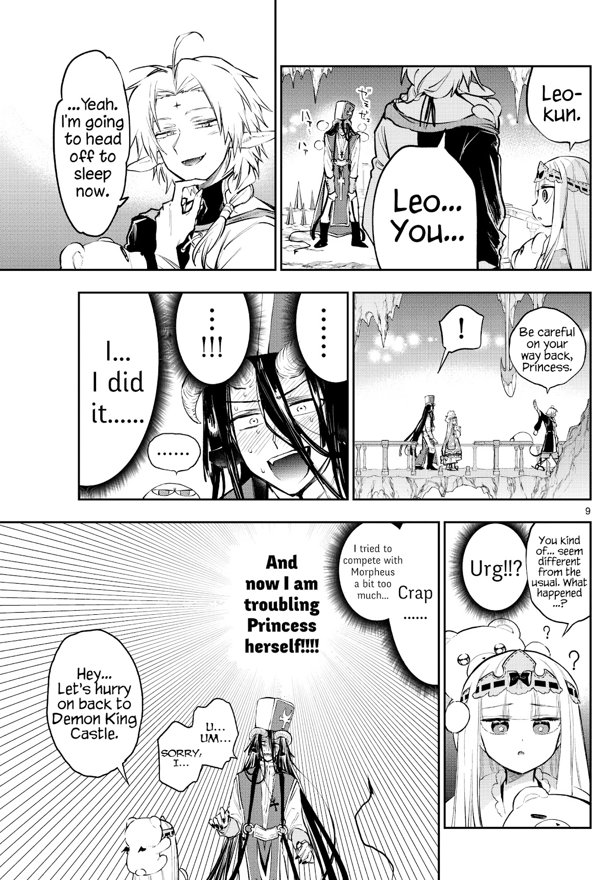 Maou-jou de Oyasumi Chapter 289 page 9 - Chapter 289: Don't Consider Me The Same As You
