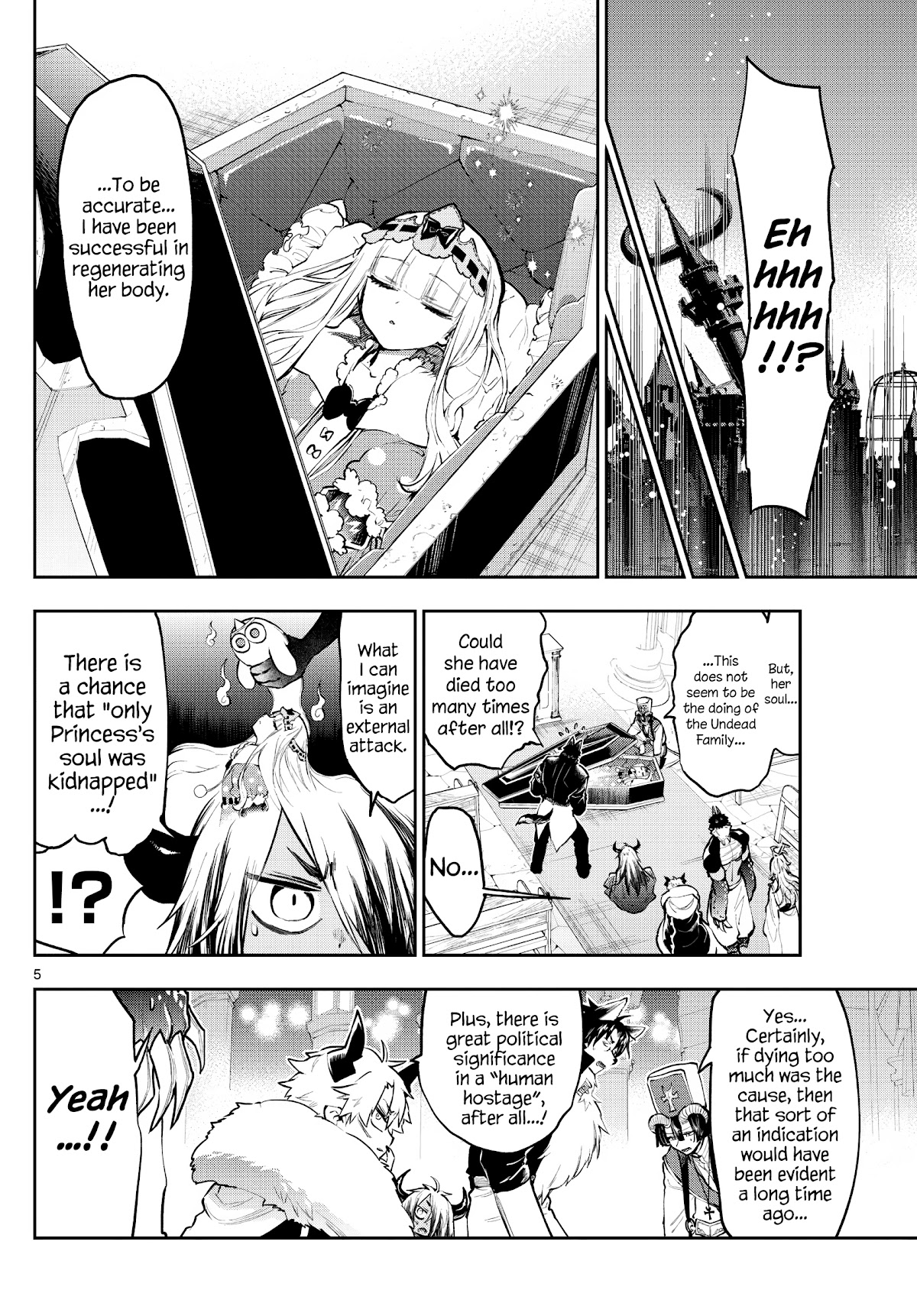 Maou-jou de Oyasumi Chapter 290 page 5 - Chapter 290: R.I.P Suya-Suya!! Long Running Eternal Slumber!!