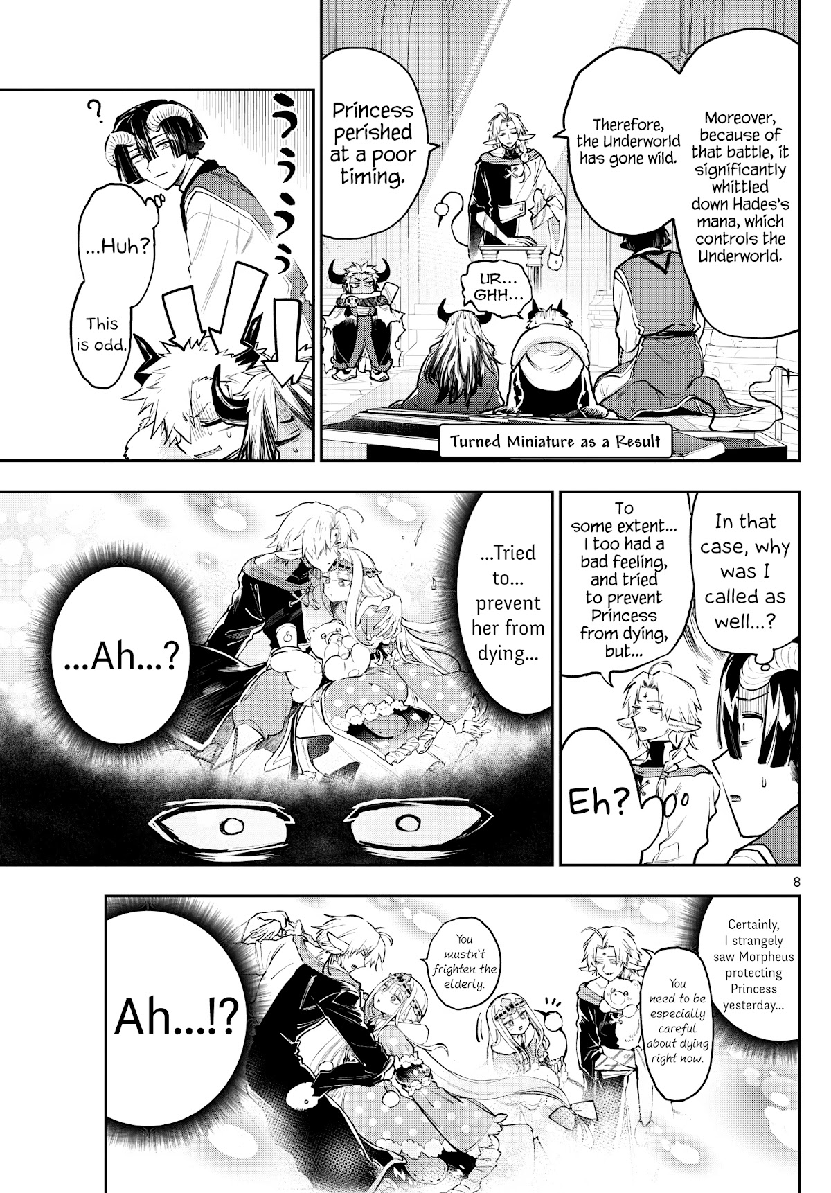 Maou-jou de Oyasumi Chapter 290 page 8 - Chapter 290: R.I.P Suya-Suya!! Long Running Eternal Slumber!!