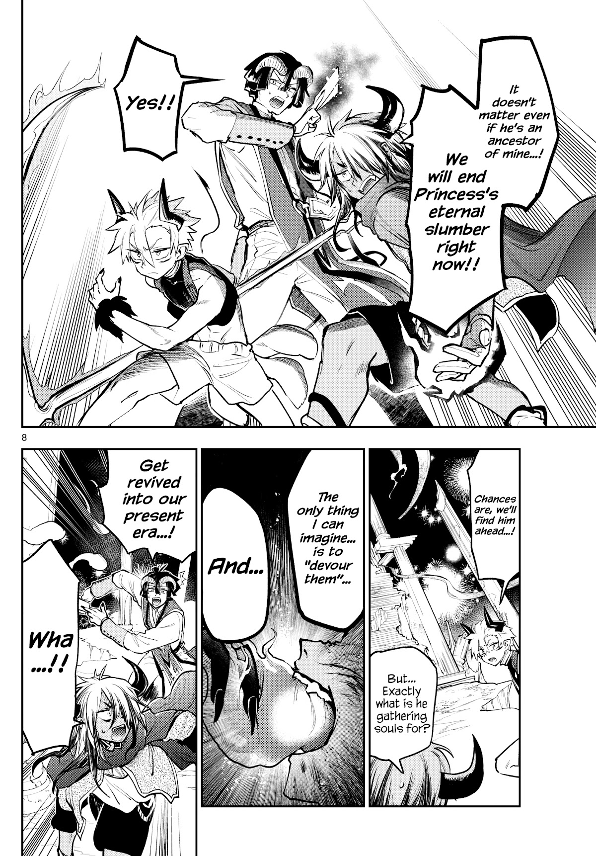 Maou-jou de Oyasumi Chapter 291 page 8 - Chapter 291: The Other Deceased