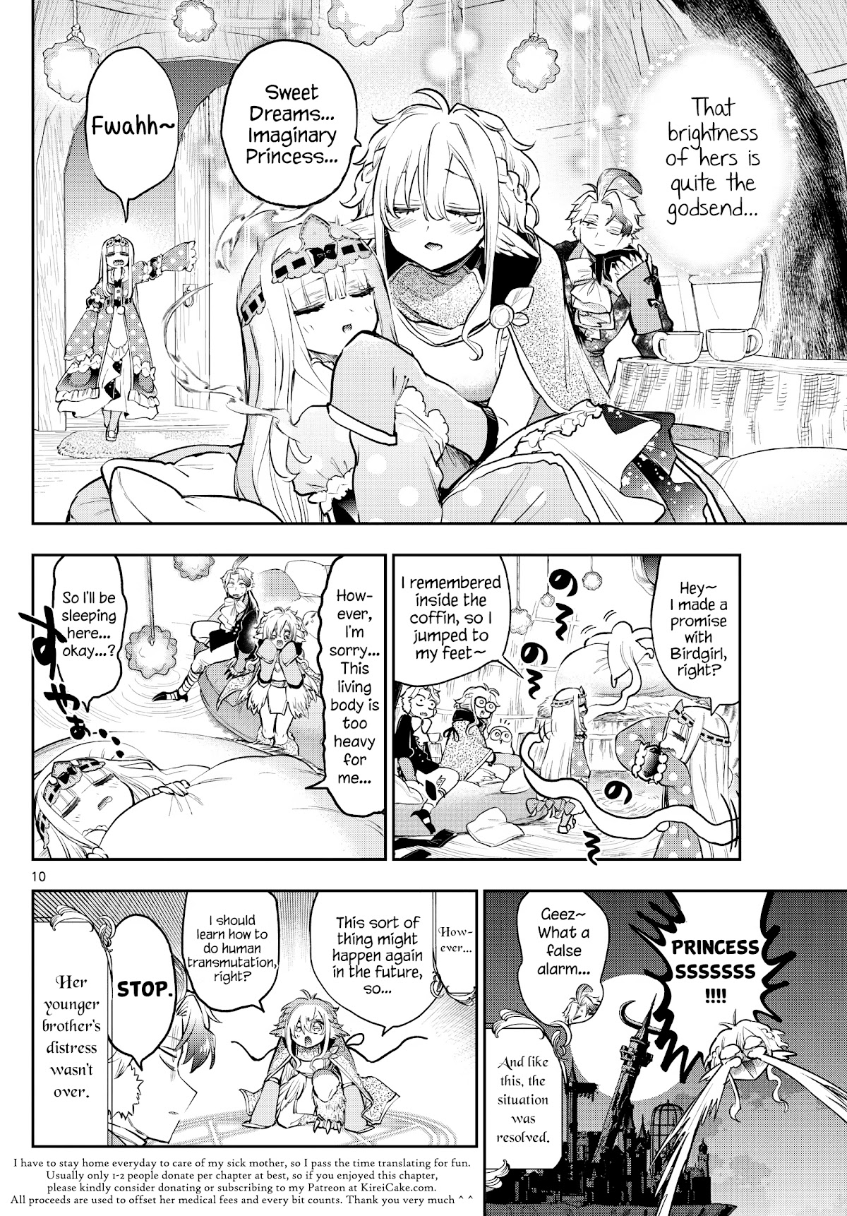 Maou-jou de Oyasumi Chapter 294 page 10 - Chapter 294: This is the Princess, The Princess is Here.