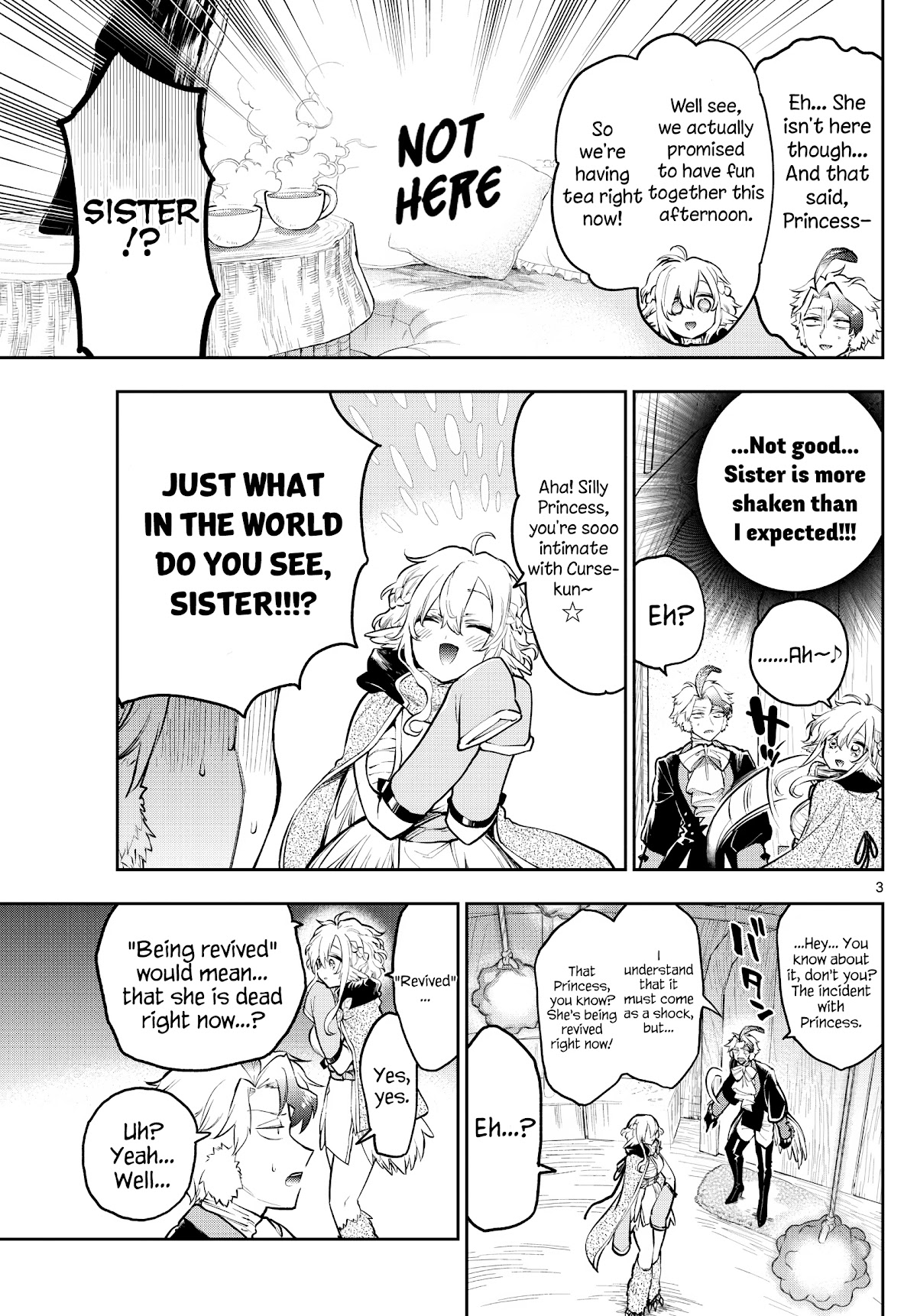 Maou-jou de Oyasumi Chapter 294 page 3 - Chapter 294: This is the Princess, The Princess is Here.