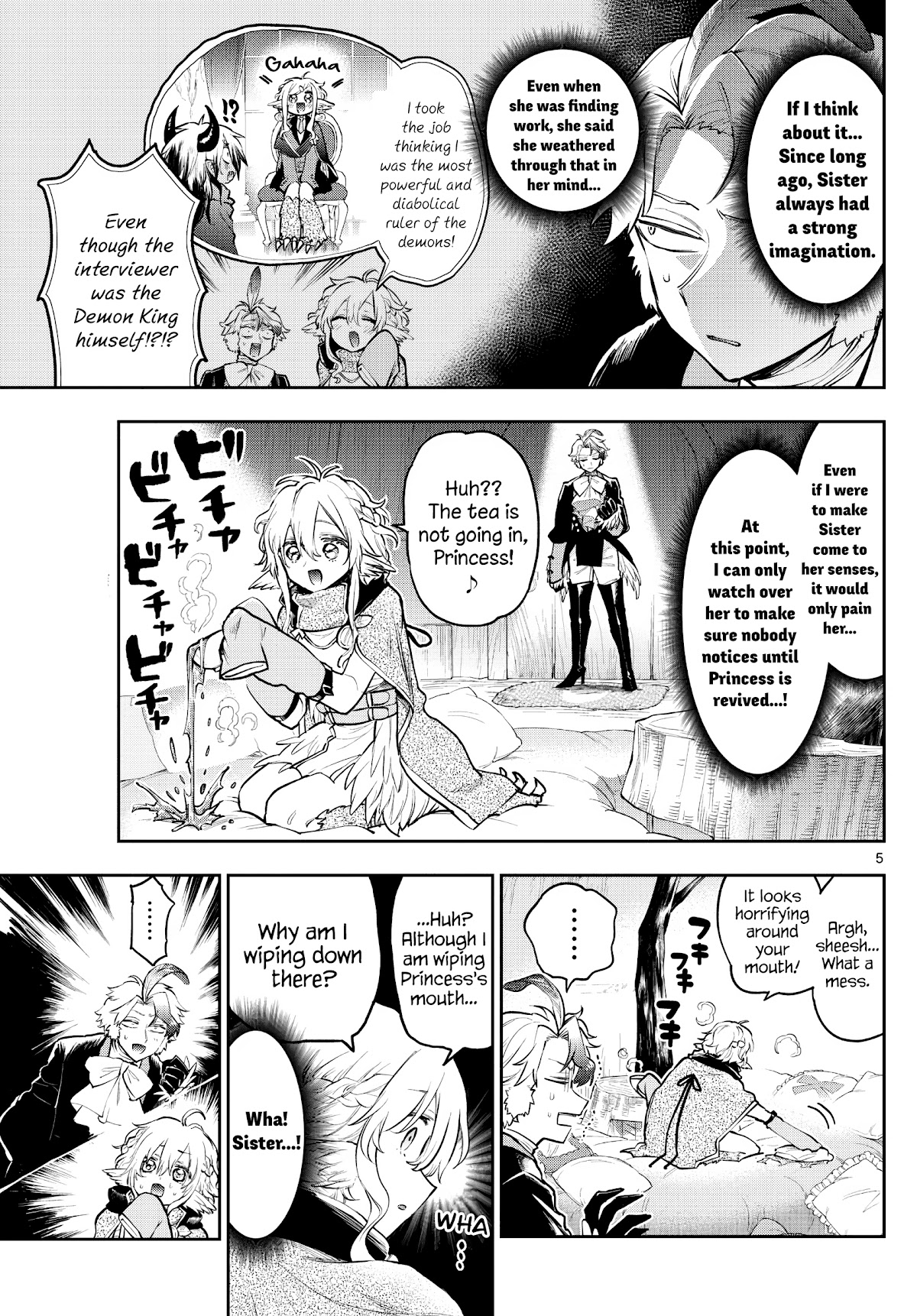 Maou-jou de Oyasumi Chapter 294 page 5 - Chapter 294: This is the Princess, The Princess is Here.