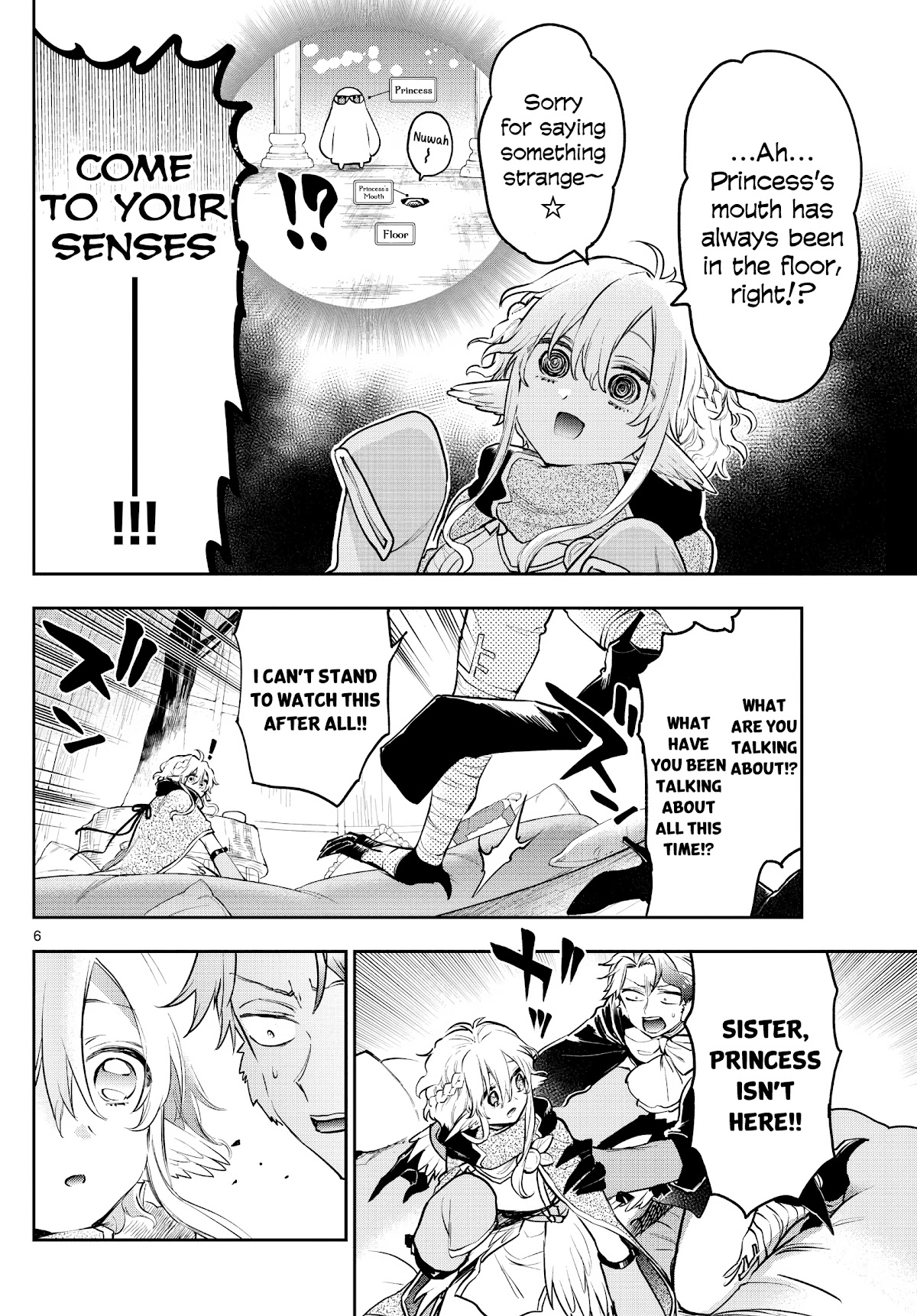 Maou-jou de Oyasumi Chapter 294 page 6 - Chapter 294: This is the Princess, The Princess is Here.